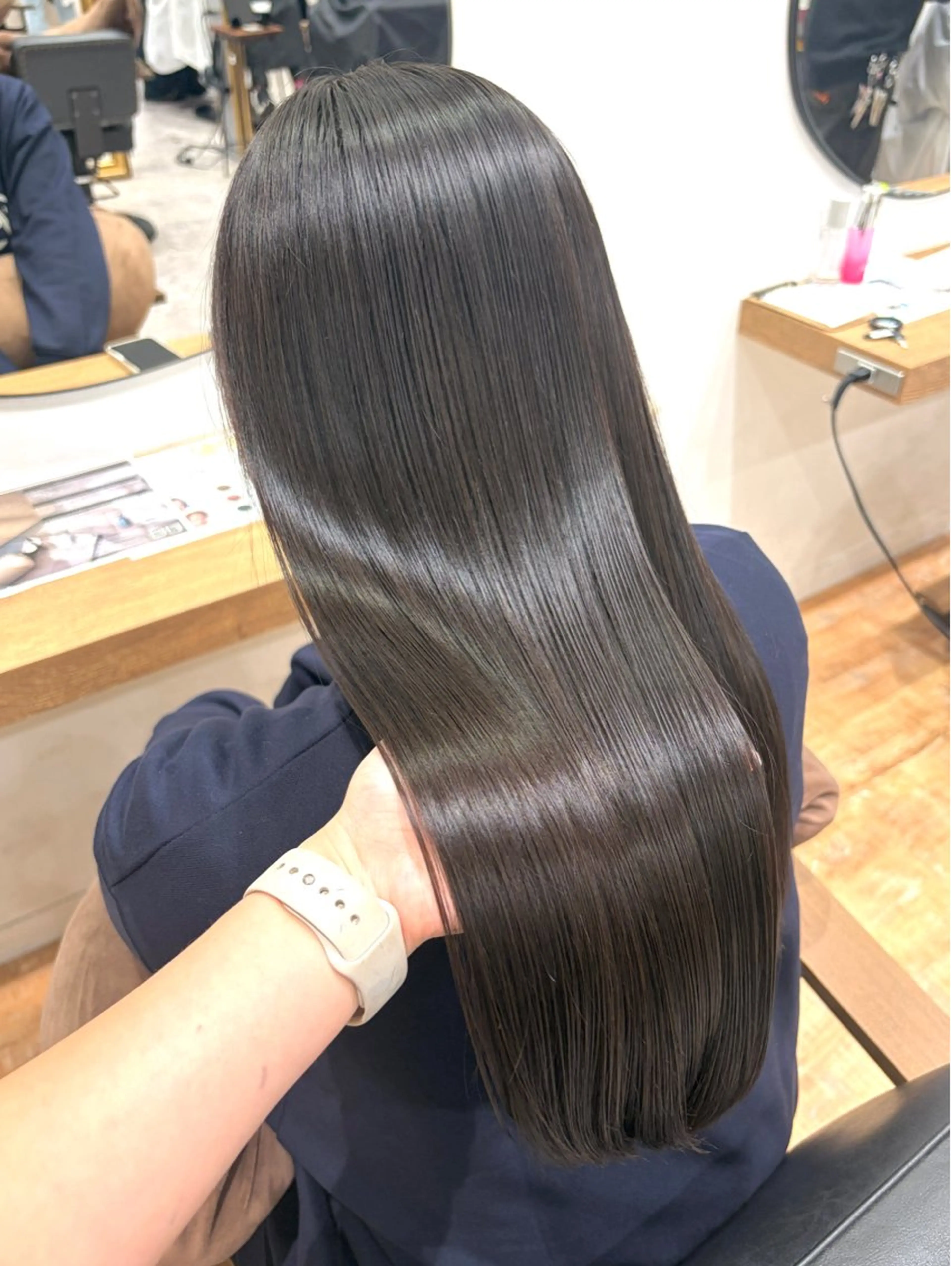 ロング 髪質改善 縮毛矯正 酸性ストレート 縮毛矯正 🕊髪質改善 ストレート🕊まいのヘアスタイル