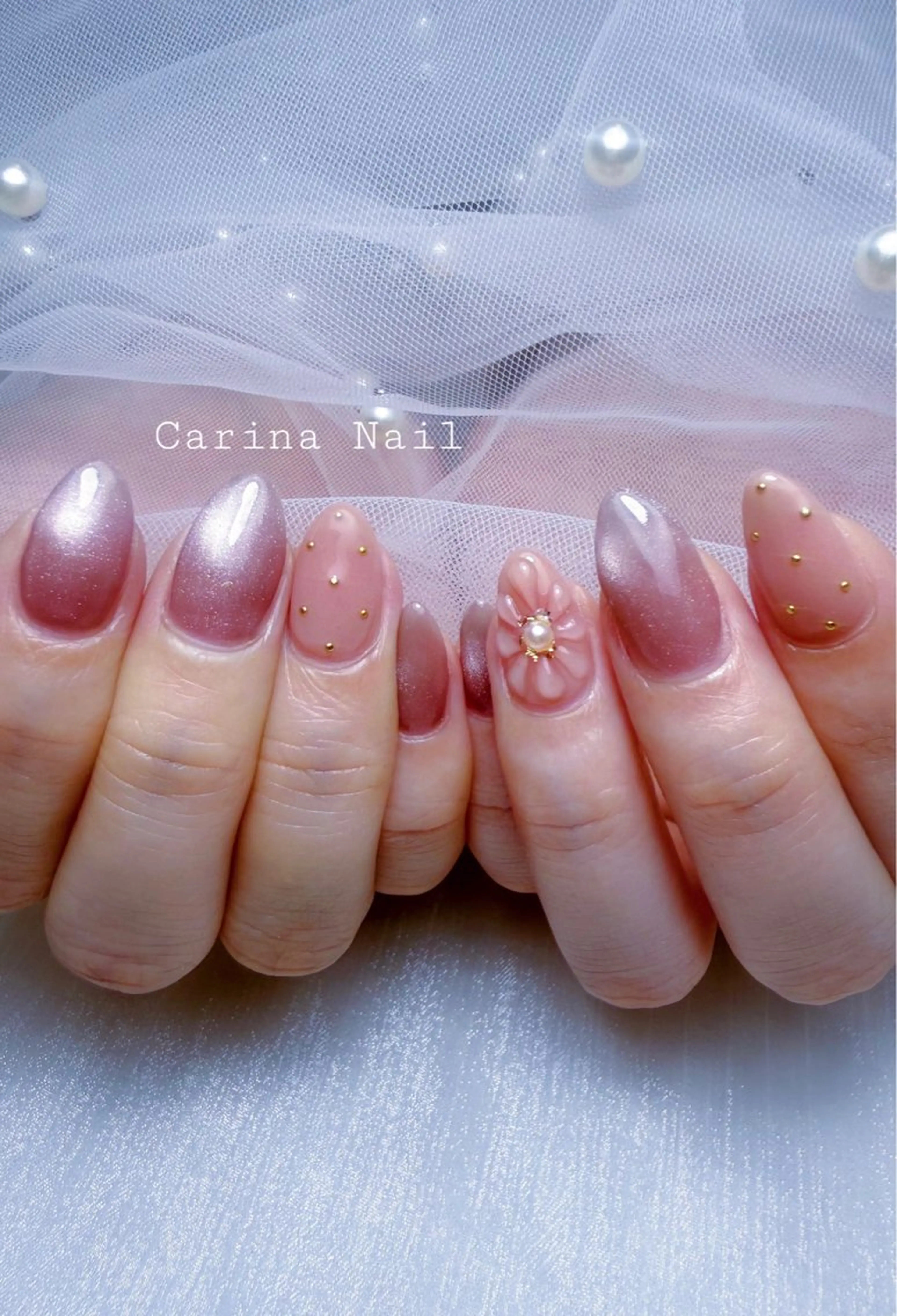 ネイル ピンク Carina Nailのネイルデザイン