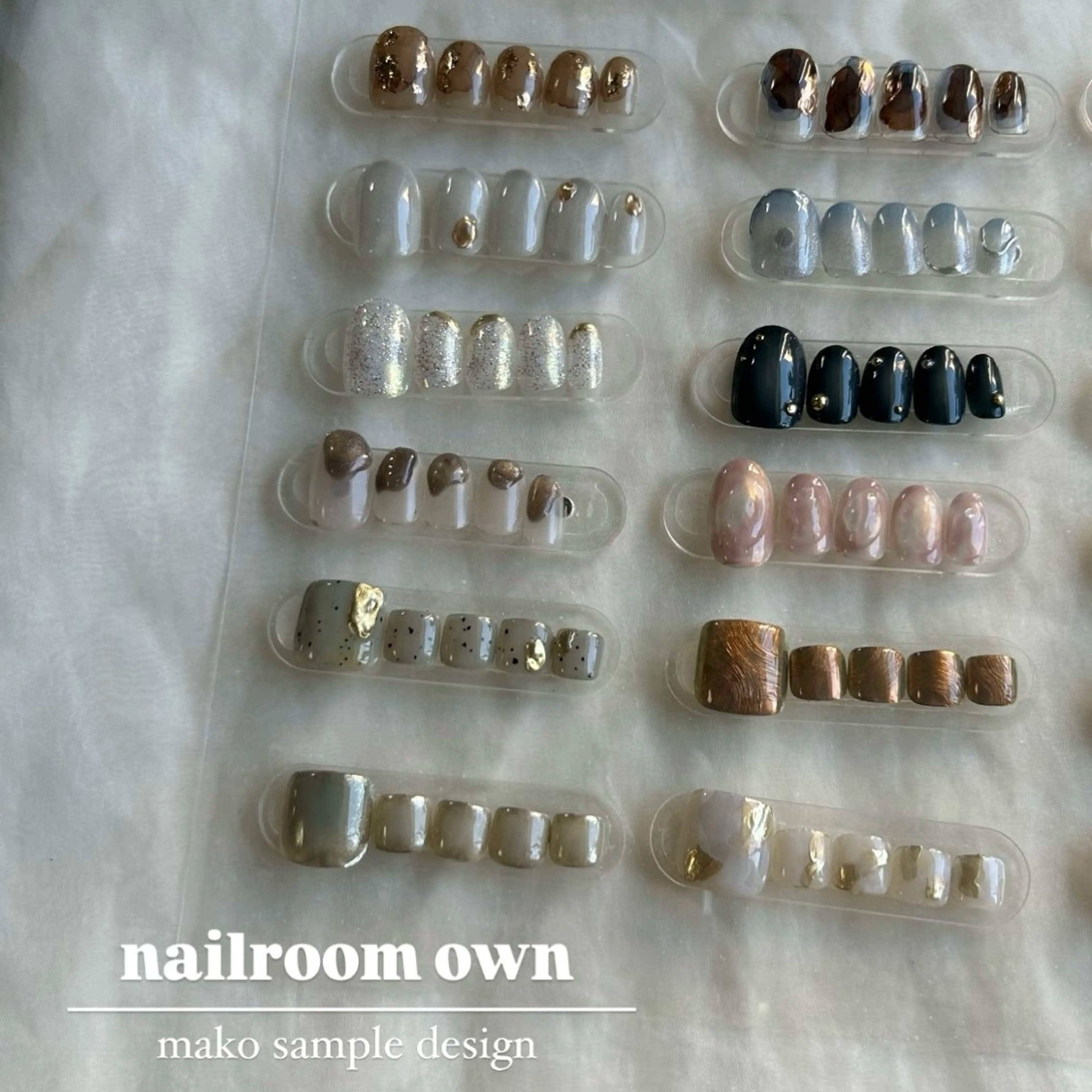 ネイル フットネイル nailroom own所属・mako (own)のネイルデザイン