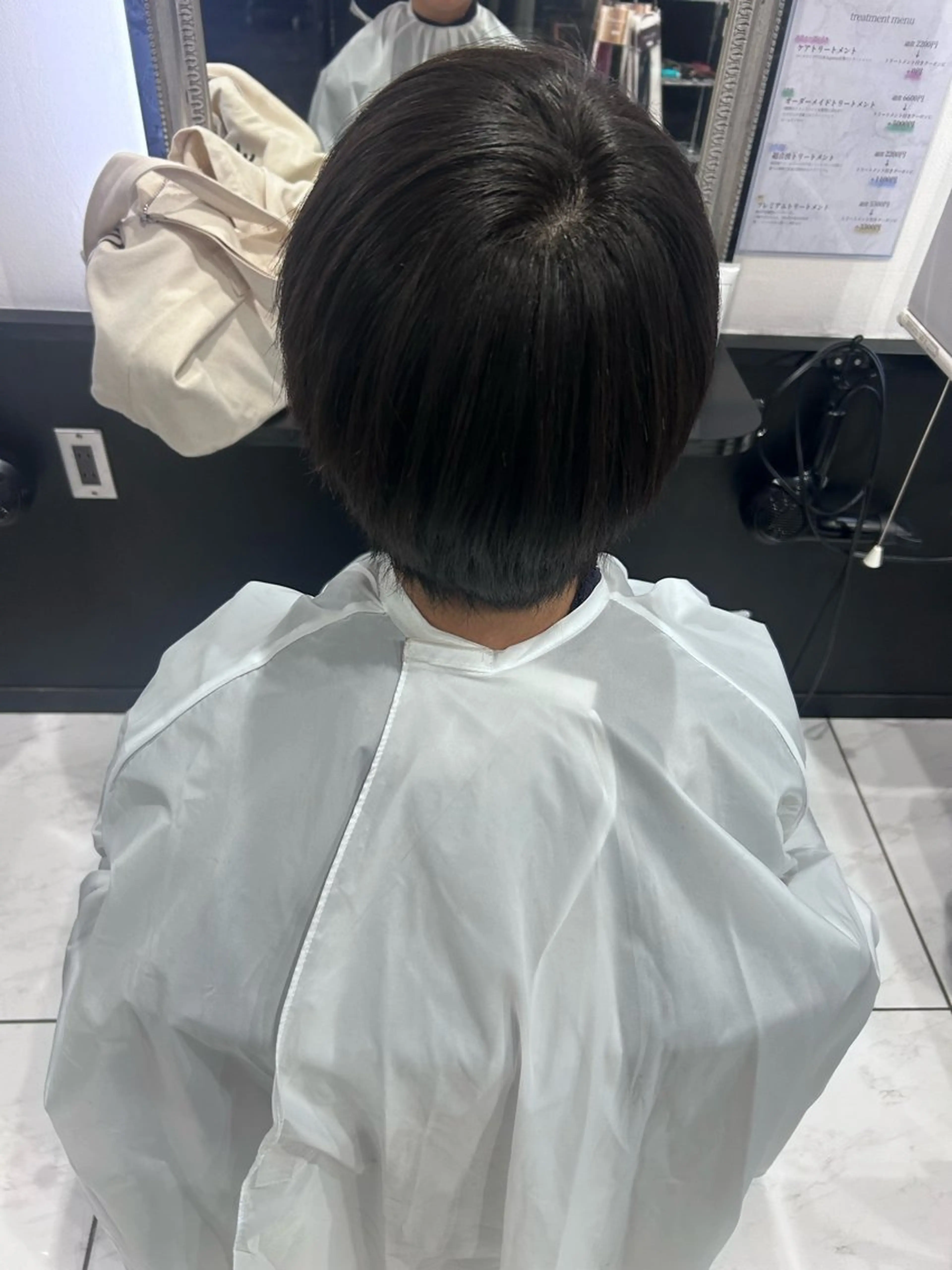 メンズ 長田 麻友子のヘアスタイル