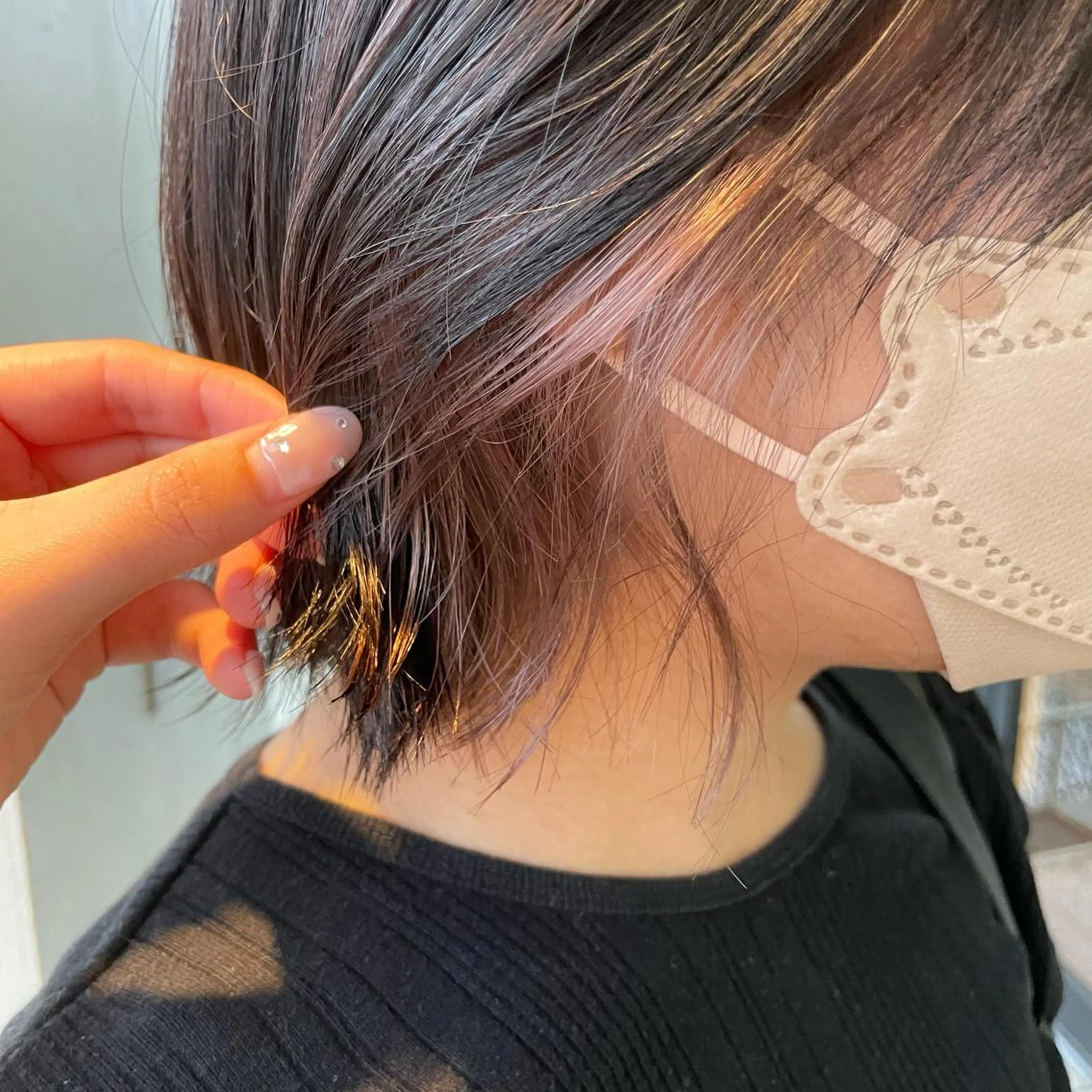 ミディアム カラー grace by happiness所属・艶髪/巻ける縮毛矯正 /髪質改善naoのヘアスタイル