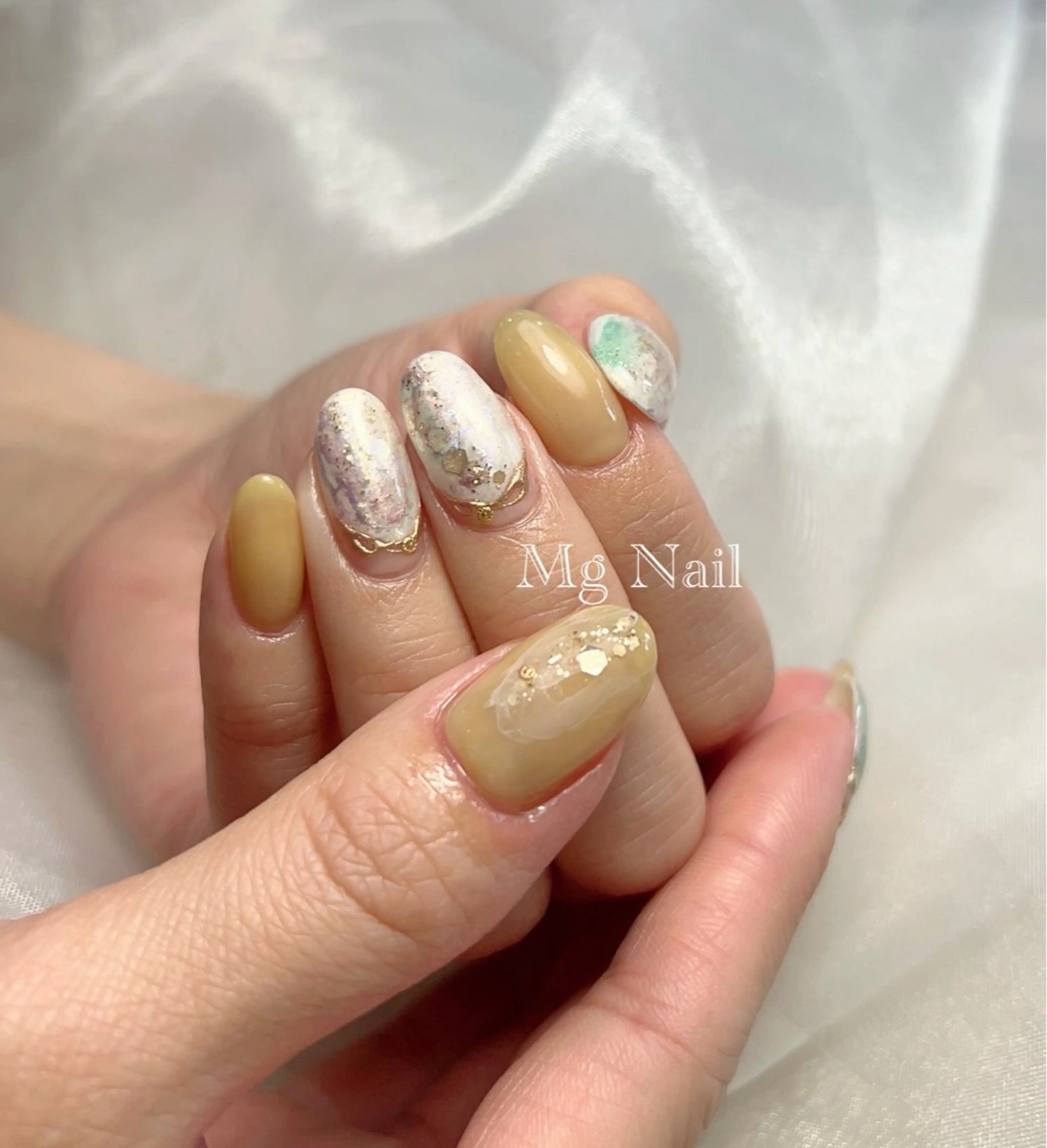 ネイル ハンドネイル Mg Nailのネイルデザイン