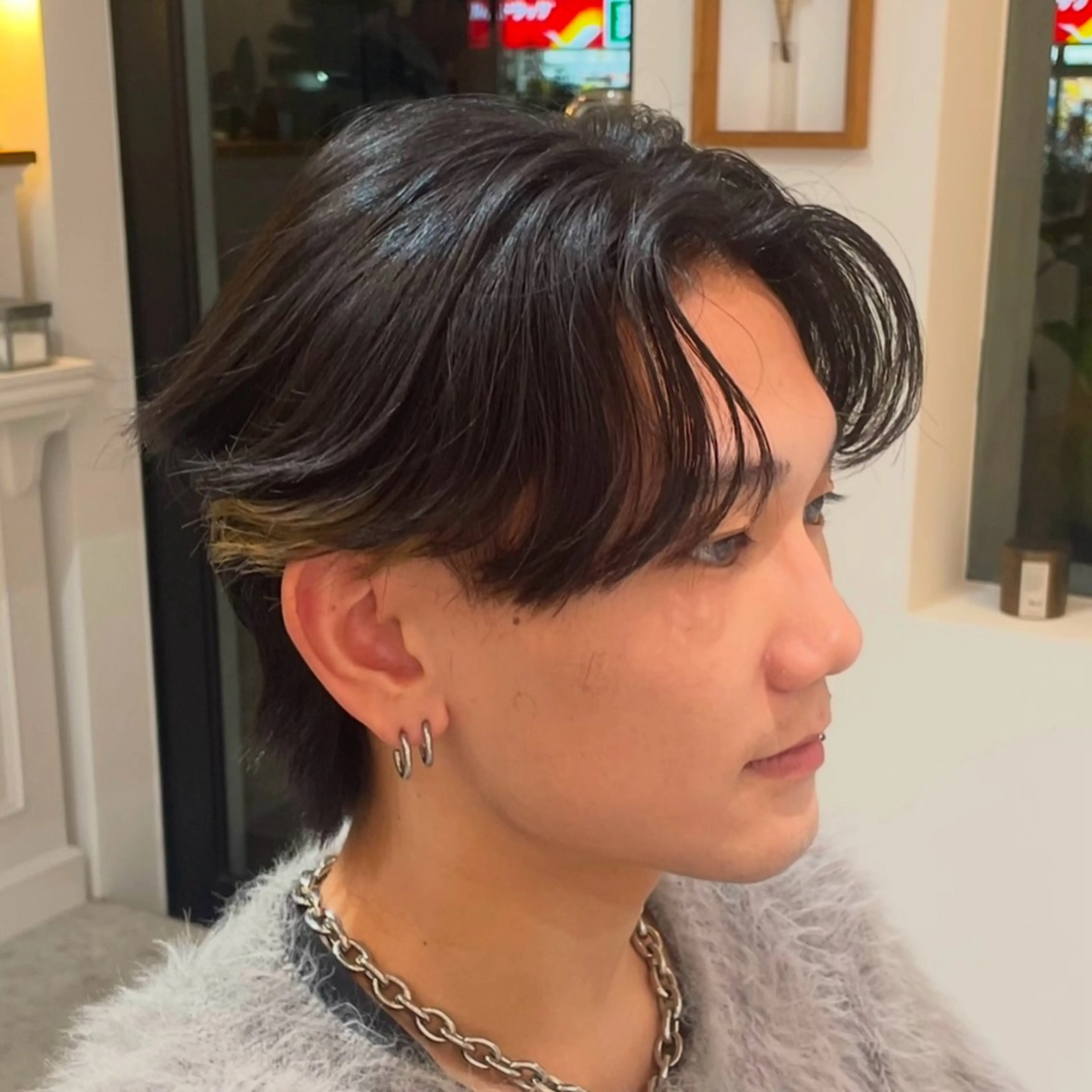 メンズ メンズパーマ aimu/メンズ カット/渋谷のヘアスタイル