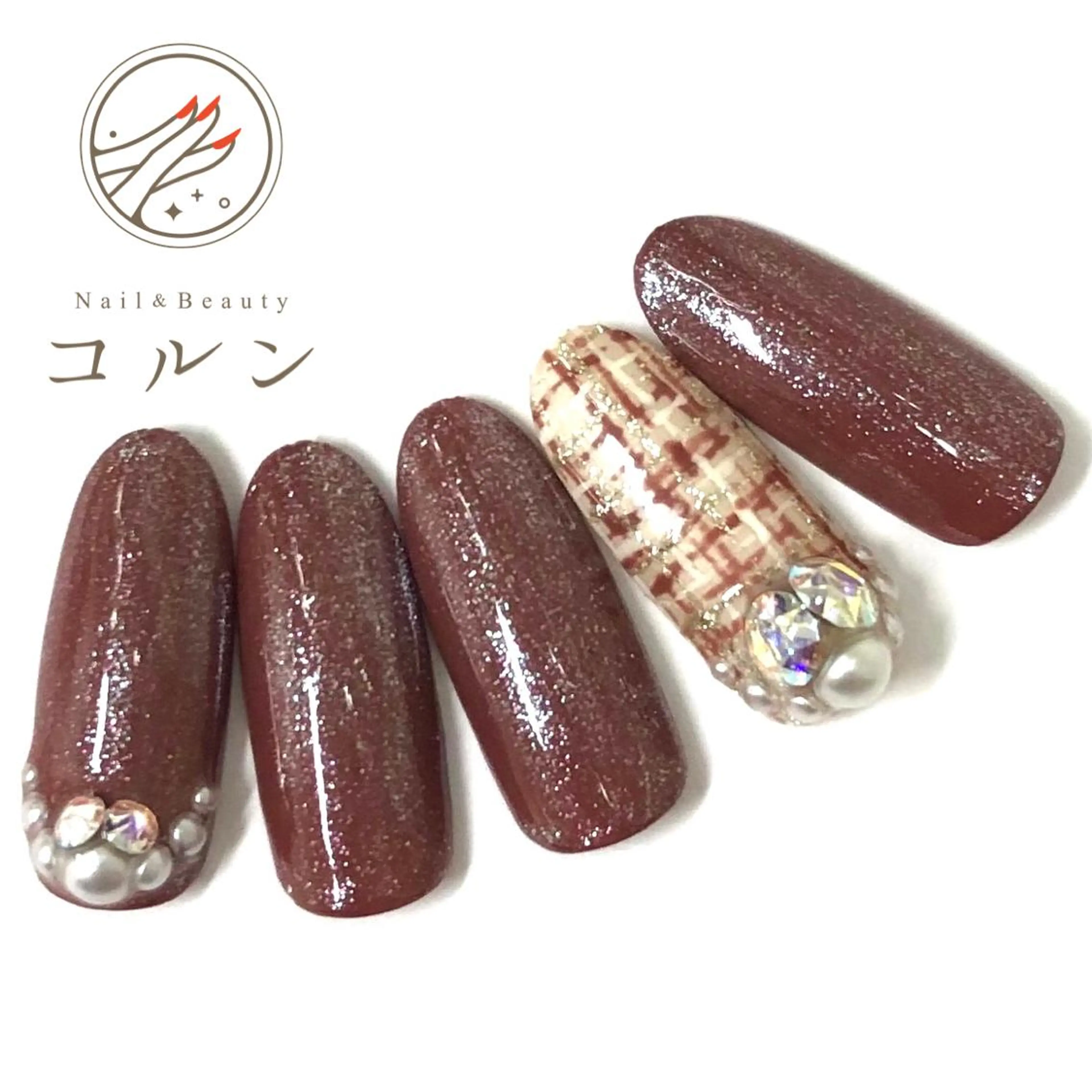 ネイル ハンドネイル フットネイル NailBeauty コルンのネイルデザイン