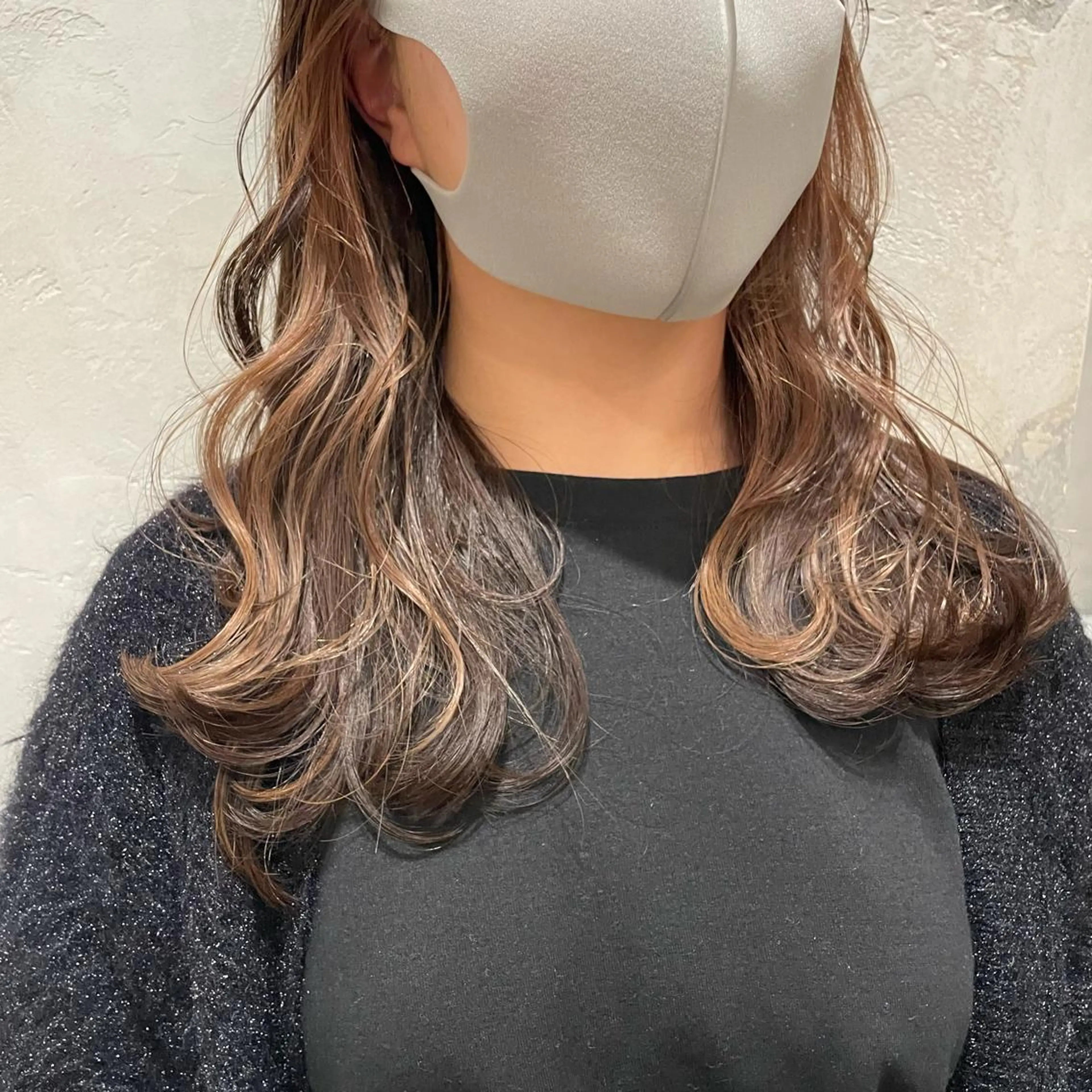 セミロング 吉村 怜のヘアスタイル