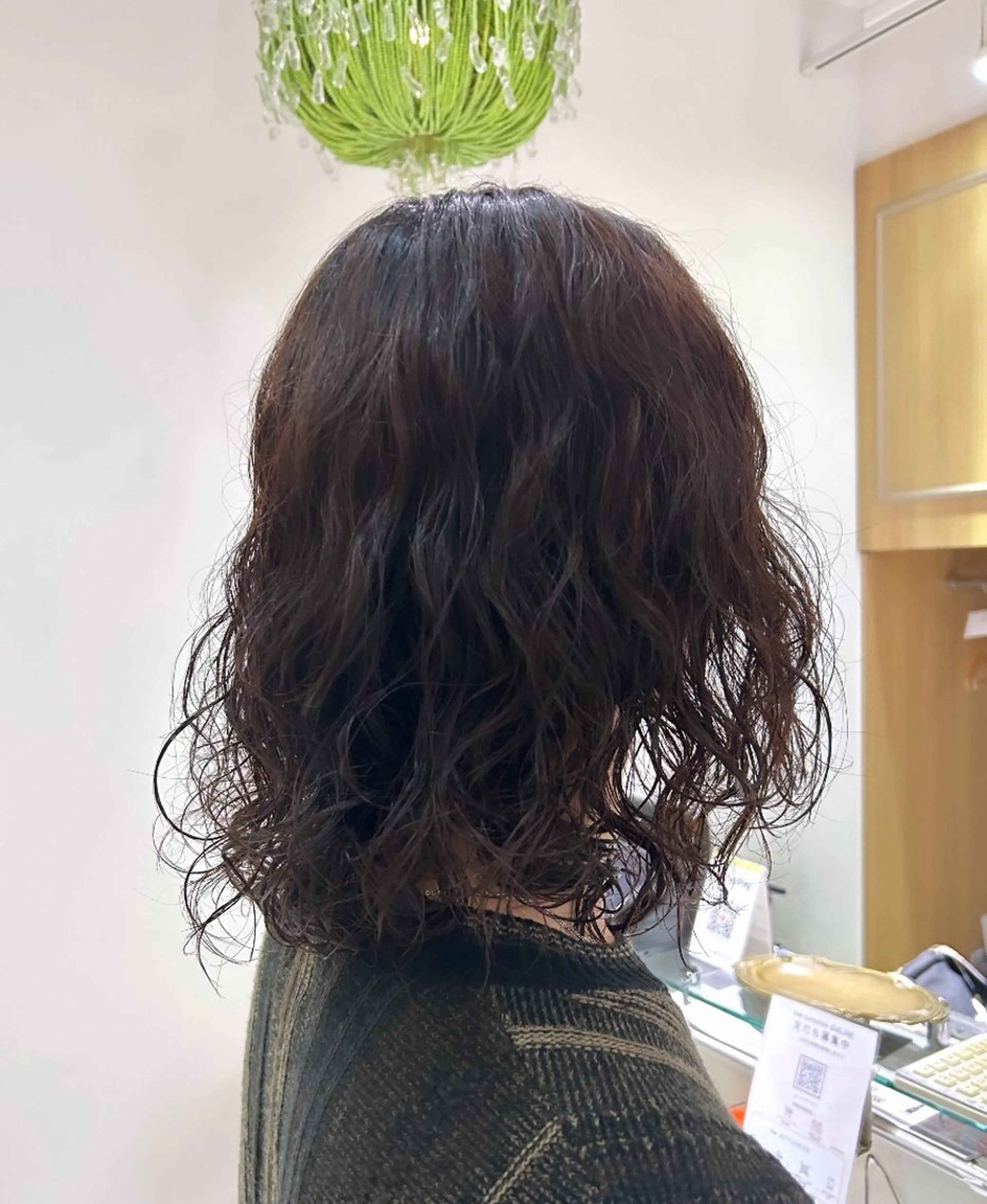 パーマ メンズ 吉水 彩乃 /ボブ/艶感カラーのヘアスタイル