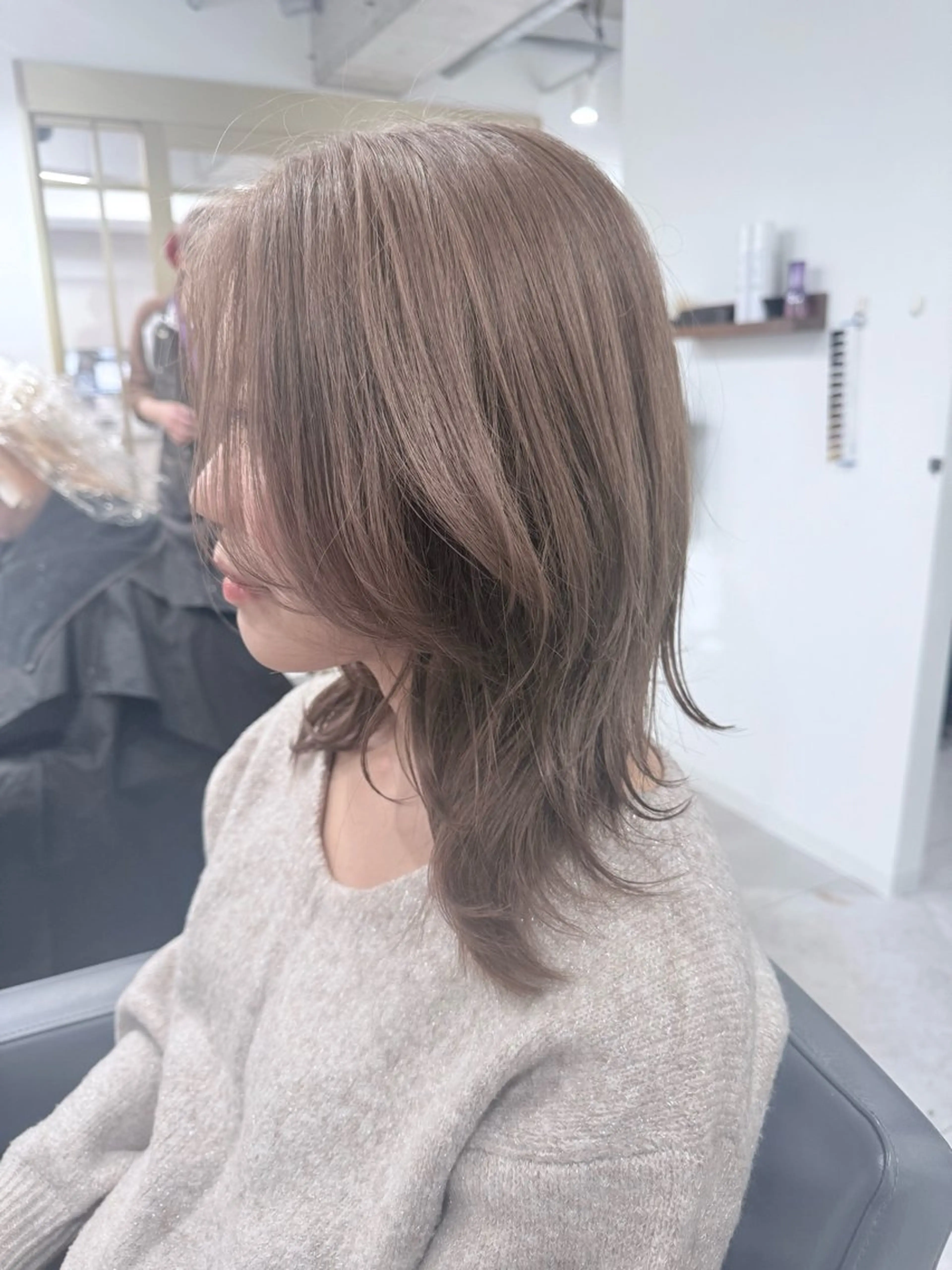 ミディアム 五島 拓海のヘアスタイル