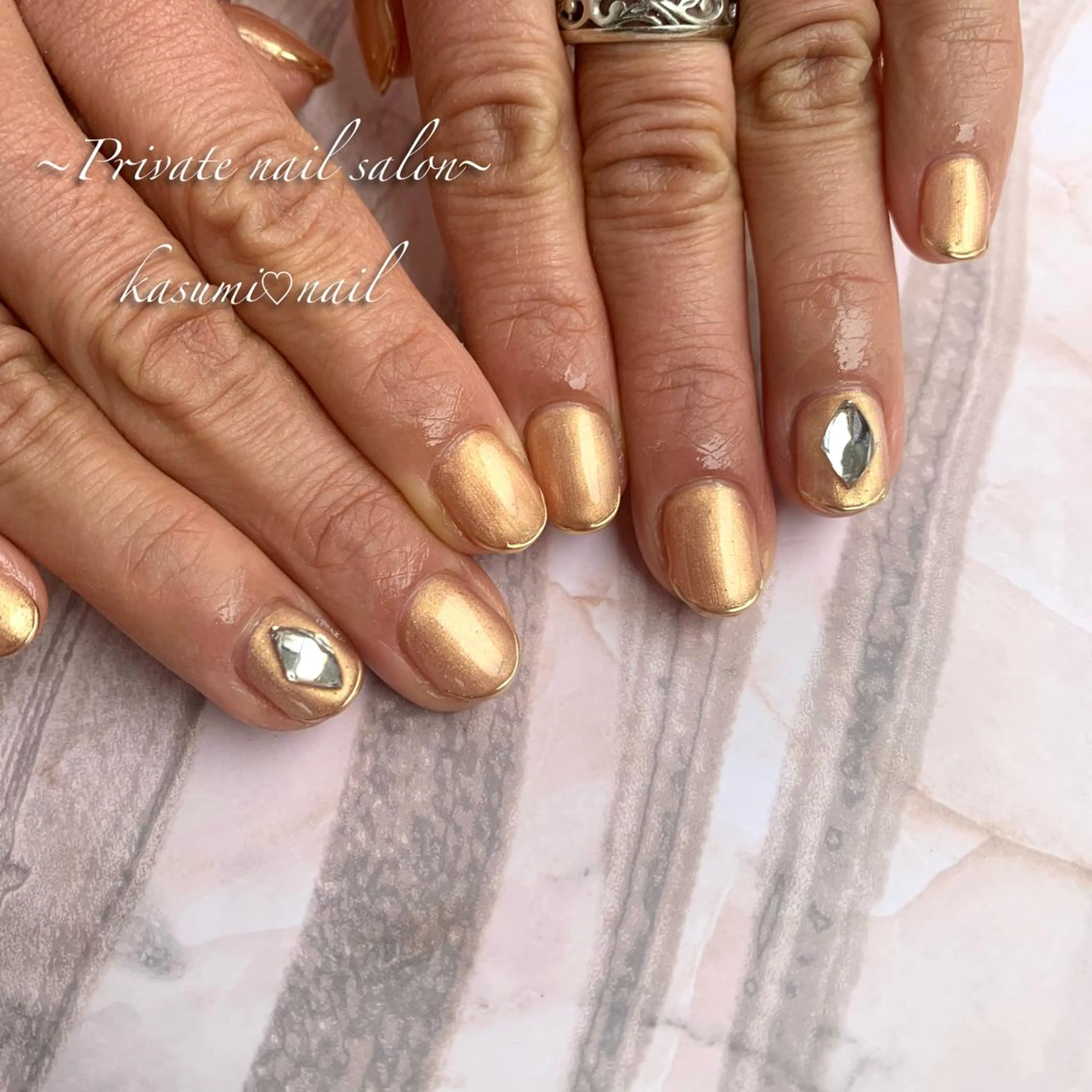 ネイル ニュアンスネイル 春ネイル KASUMI♡ Nailのネイルデザイン