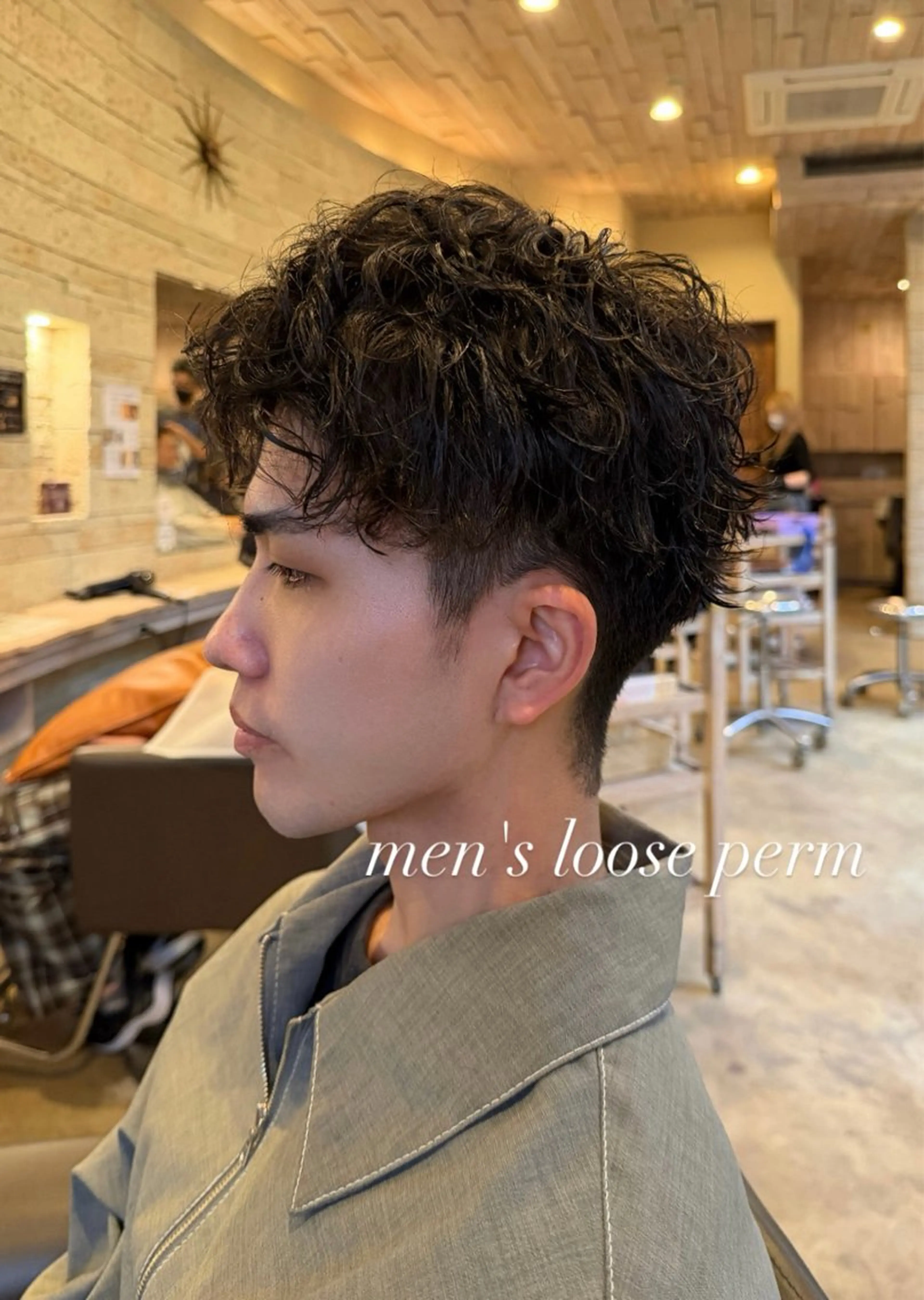 パーマ メンズ メンズパーマ メンズショート スパイキーショート パーマ 艶カラー/メンズ パーマ/伊藤愛麻のヘアスタイル