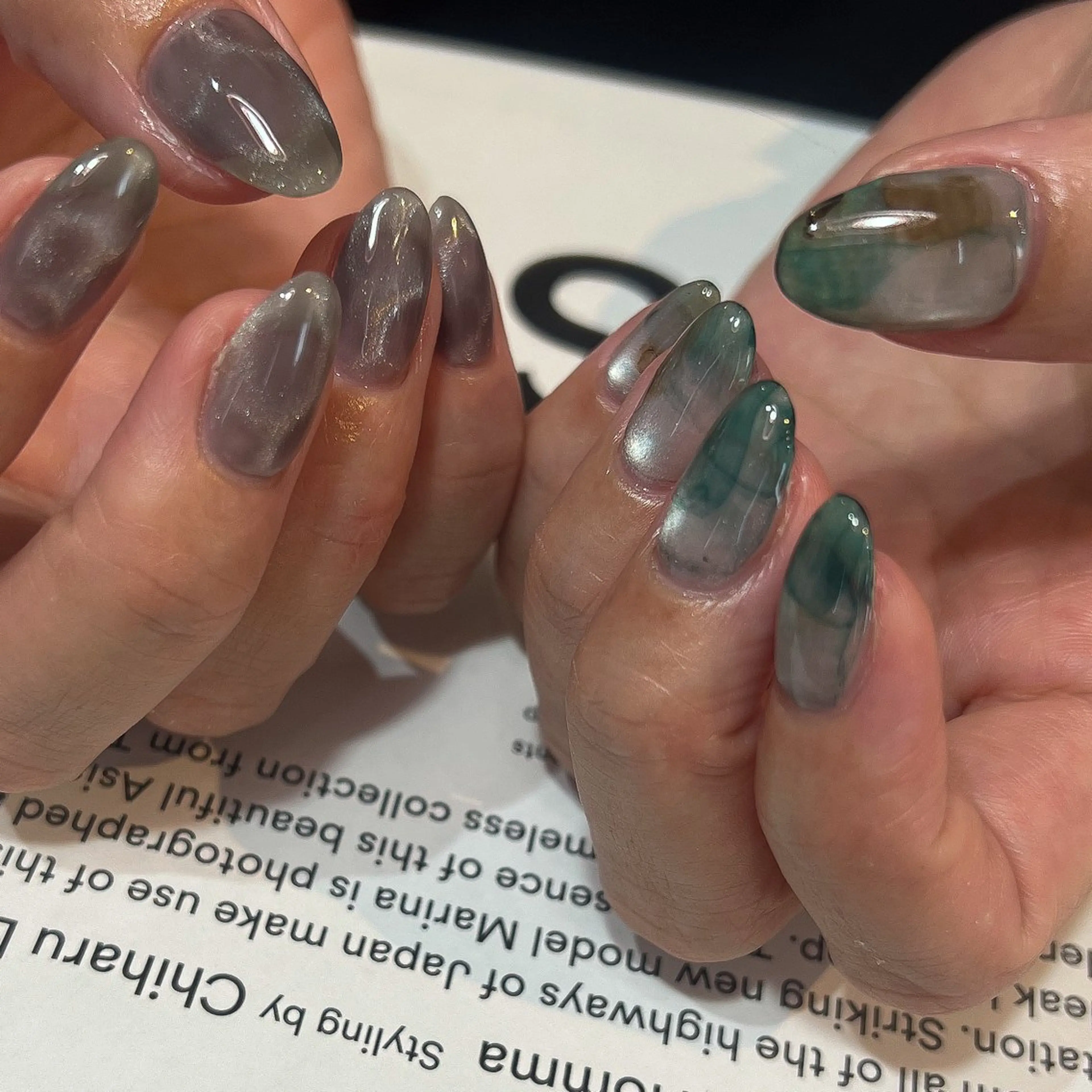 ネイル ハンドネイル nailsalon ULLのネイルデザイン