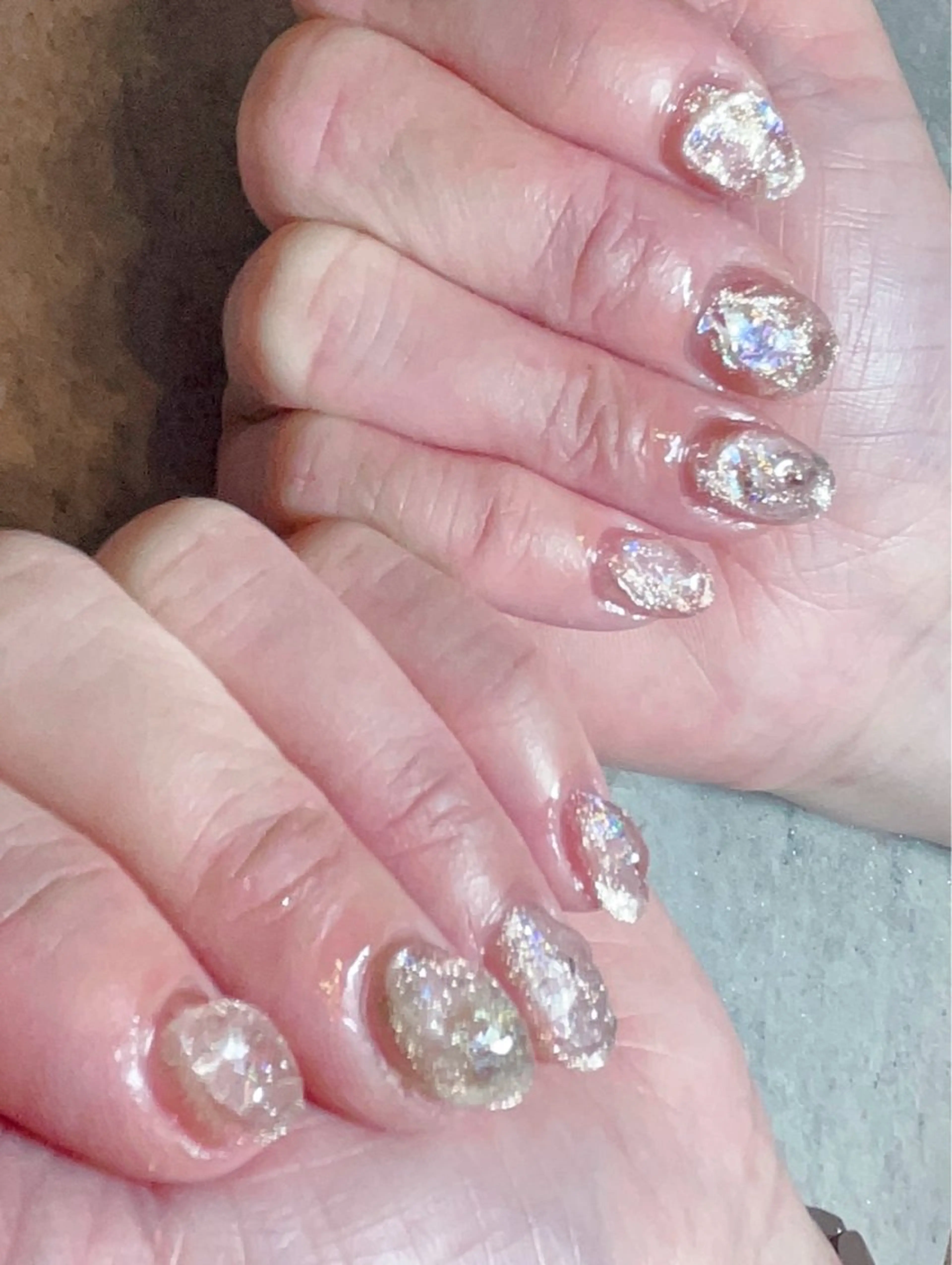 ネイル ハンドネイル nail salon ラピスラズリのネイルデザイン