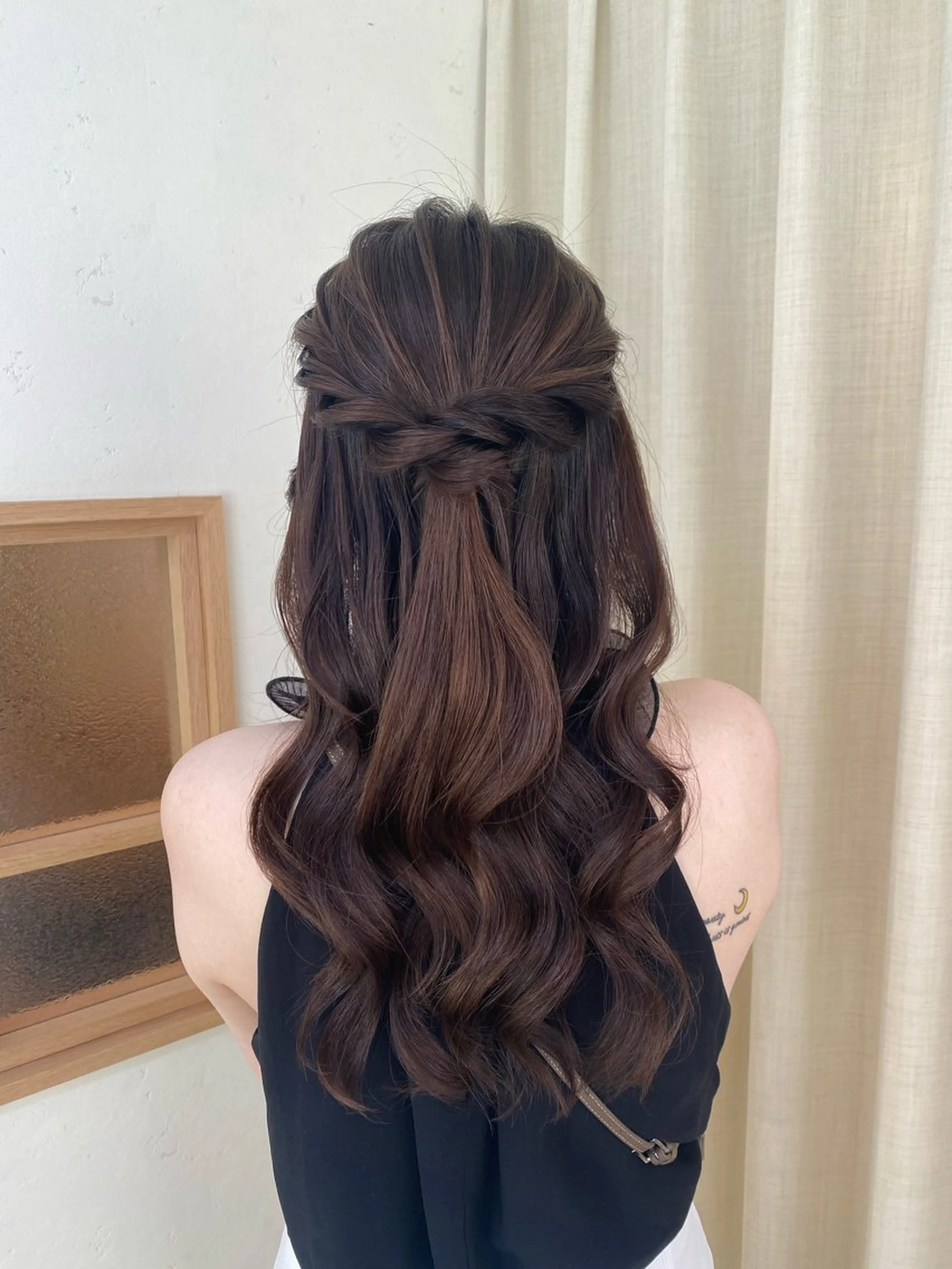 ヘアアレンジ ハーフアップ 🌻アラサー女子 指名No1🌻さやかのヘアスタイル