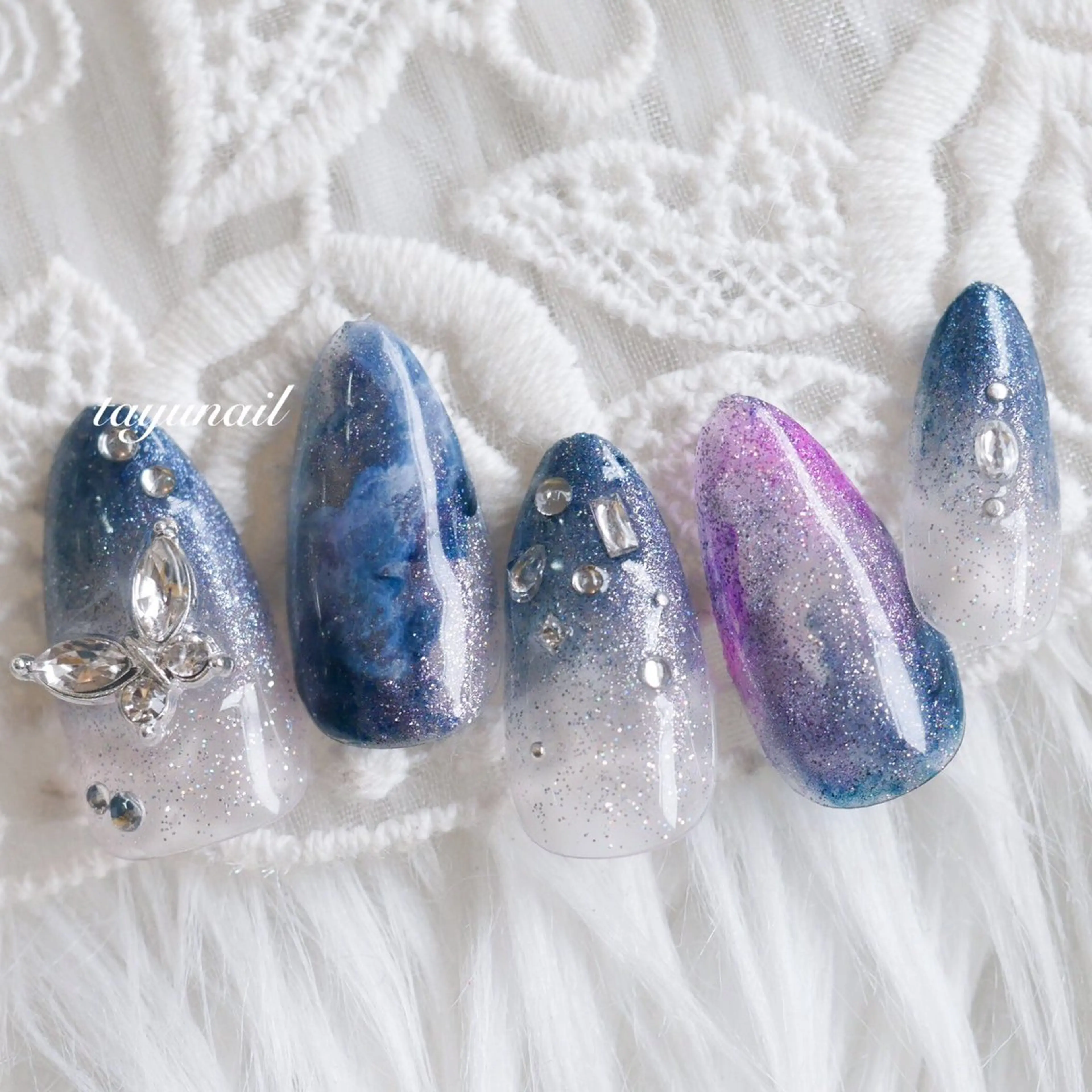 ネイル アートネイル ジェルネイル パラジェル ネイルサロン・ネイルスクール　たゆnail所属・ネイルサロン 【たゆnail】のネイルデザイン