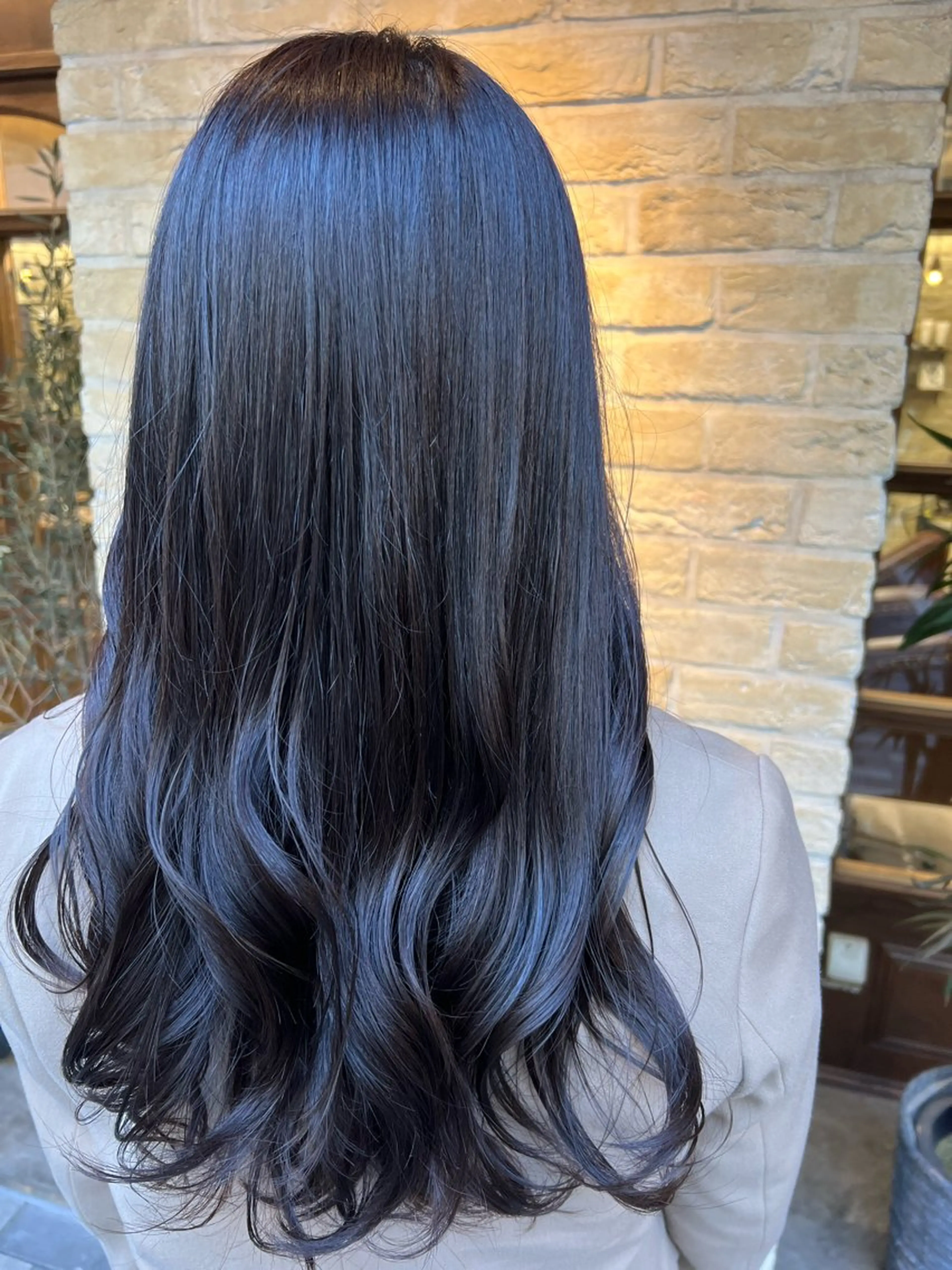 ロング 美髪矯正/艶髪 CLUTCH田中海琴のヘアスタイル