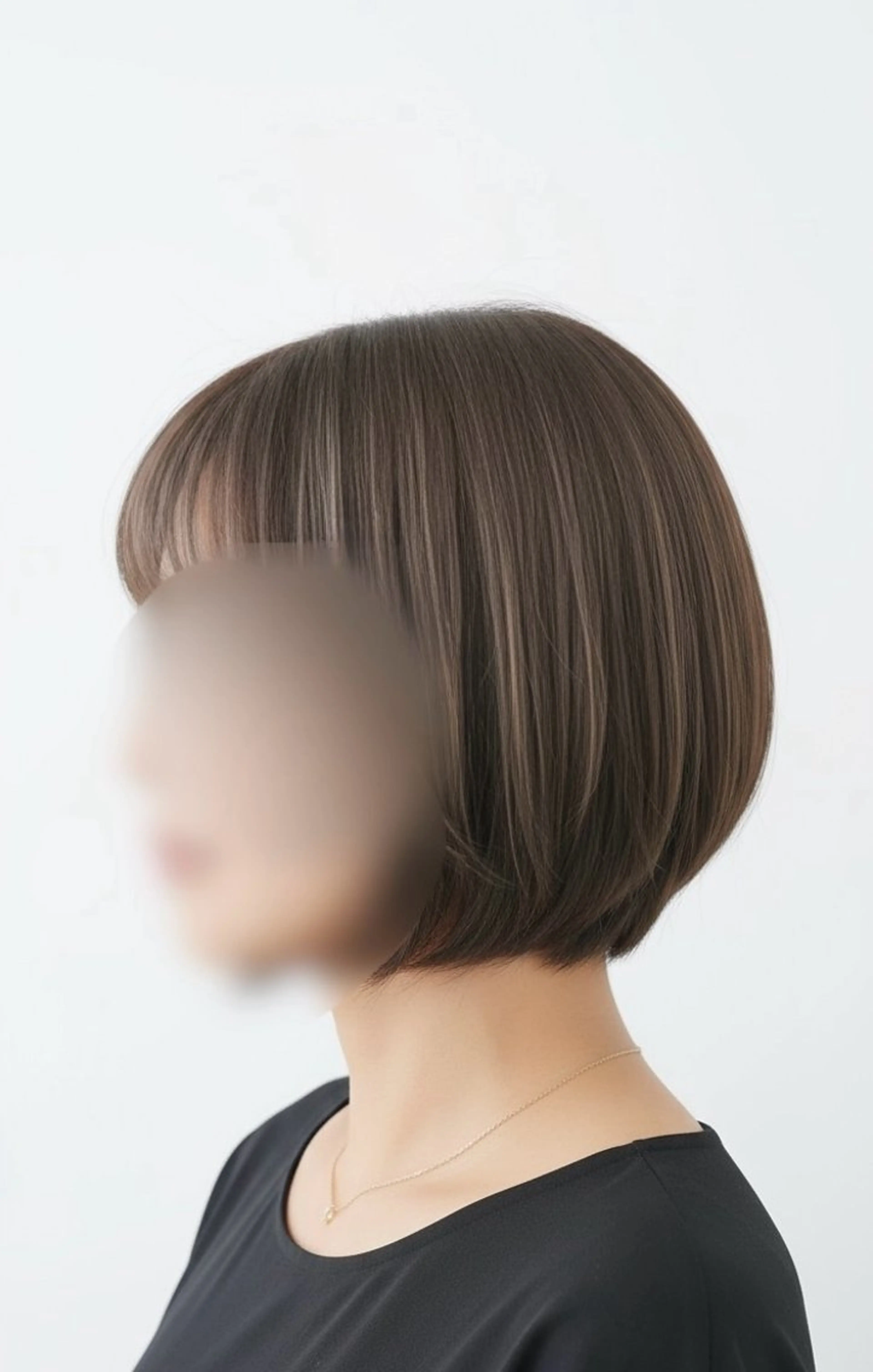 【白髪ぼかし🍀】カット+全頭艶髪カラー+表面ハイライト+5ステップトリートメントの写真