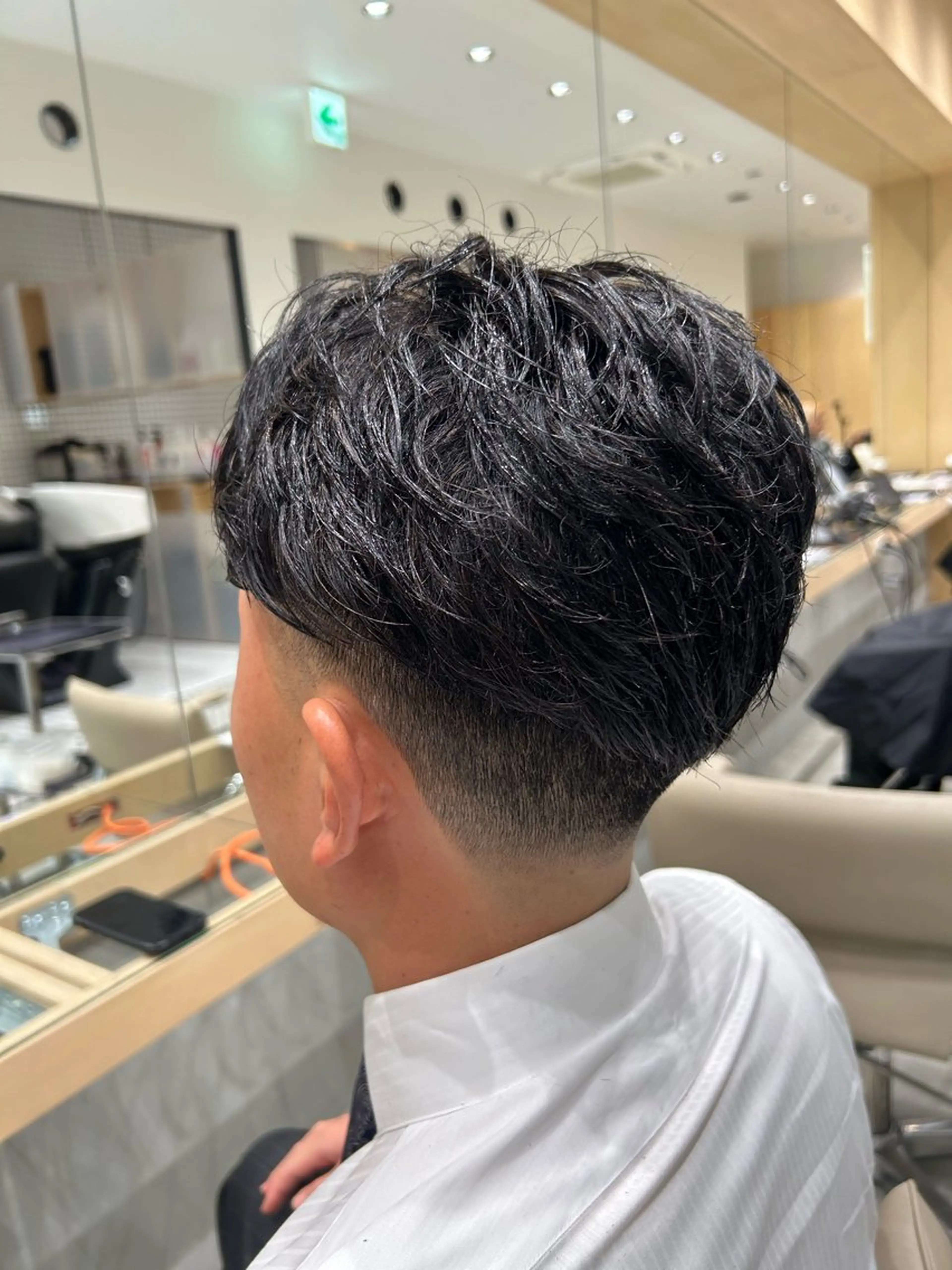 メンズ フェードカット メンズパーマ 🐲ツイスパ🐲 フェード/龍のヘアスタイル