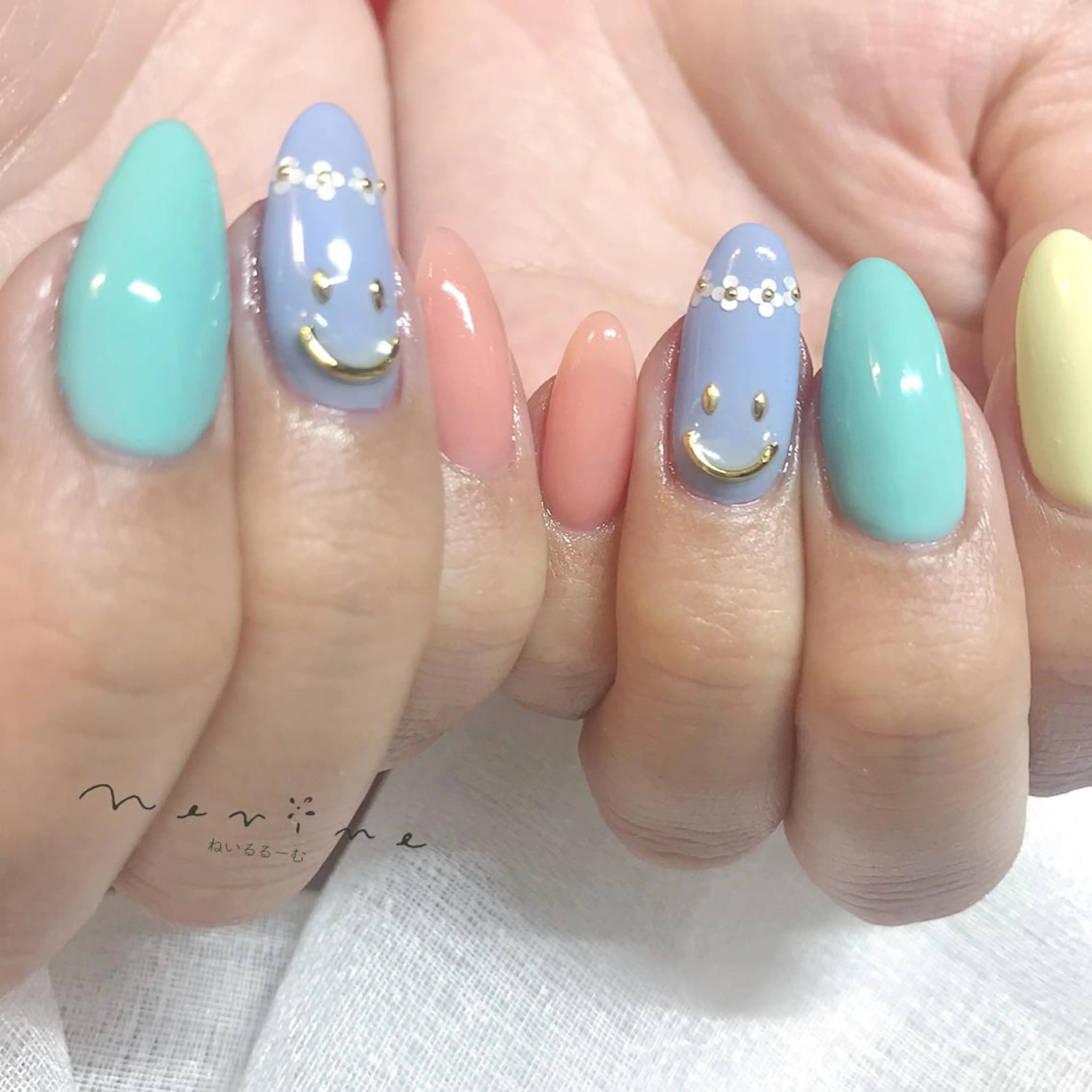 ネイル パステルネイル 春ネイル NAILST Naomiのネイルデザイン