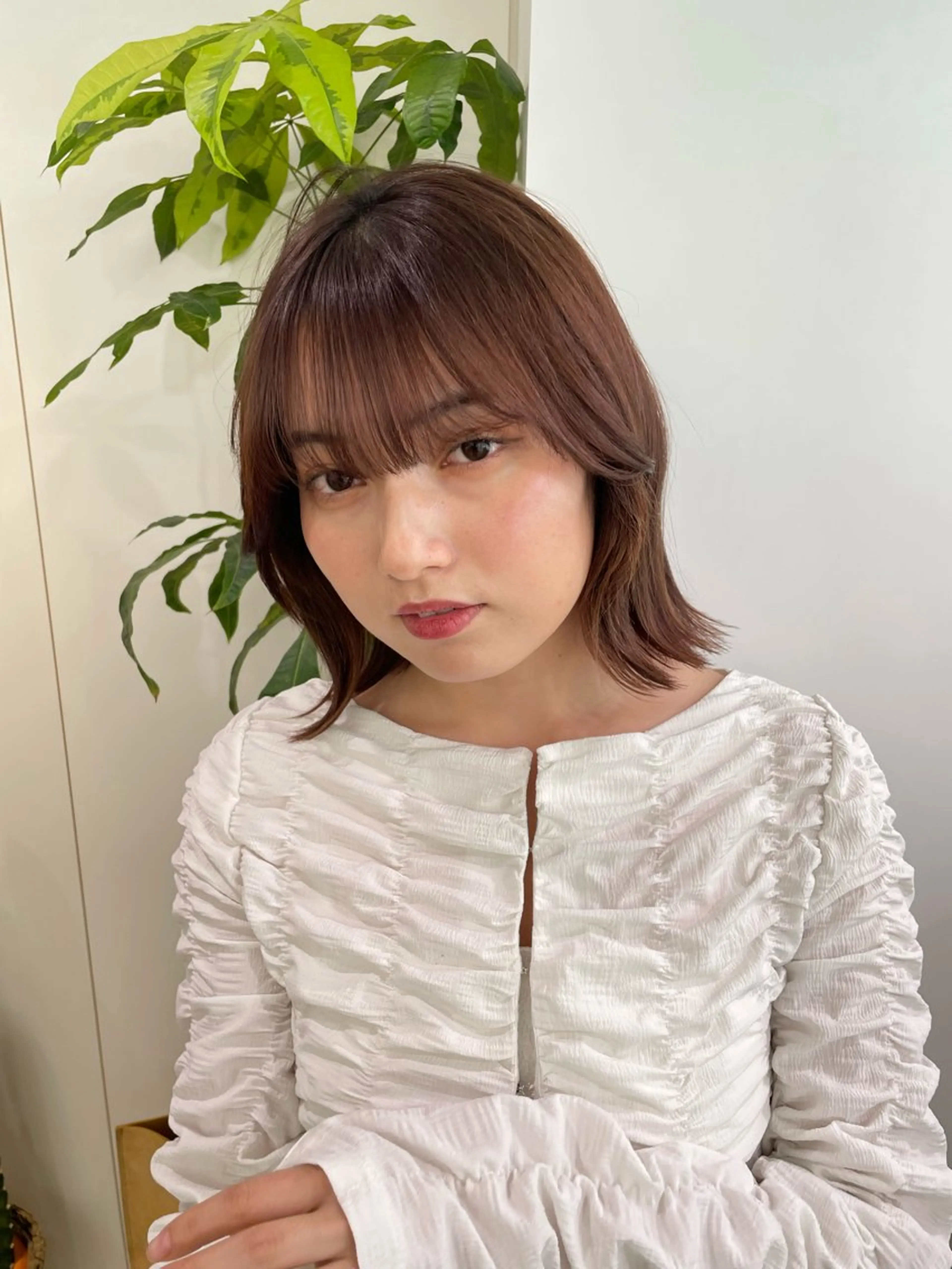 似合わせレイヤー🌟 巻ける縮毛矯正みつきのヘアスタイル