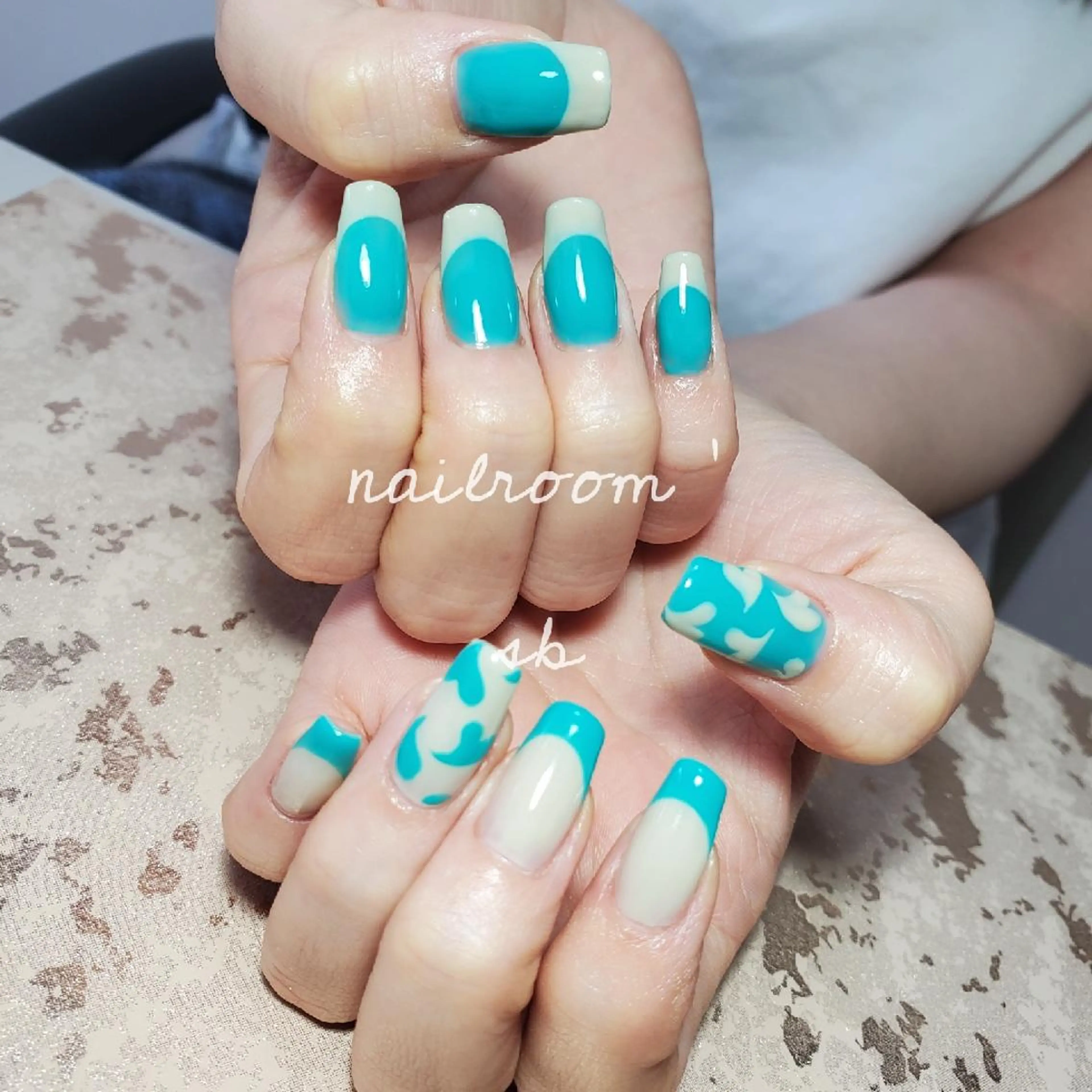 ネイル ハンドネイル nailroom‪ sb‪‪𓈒𓂂𓏸のネイルデザイン