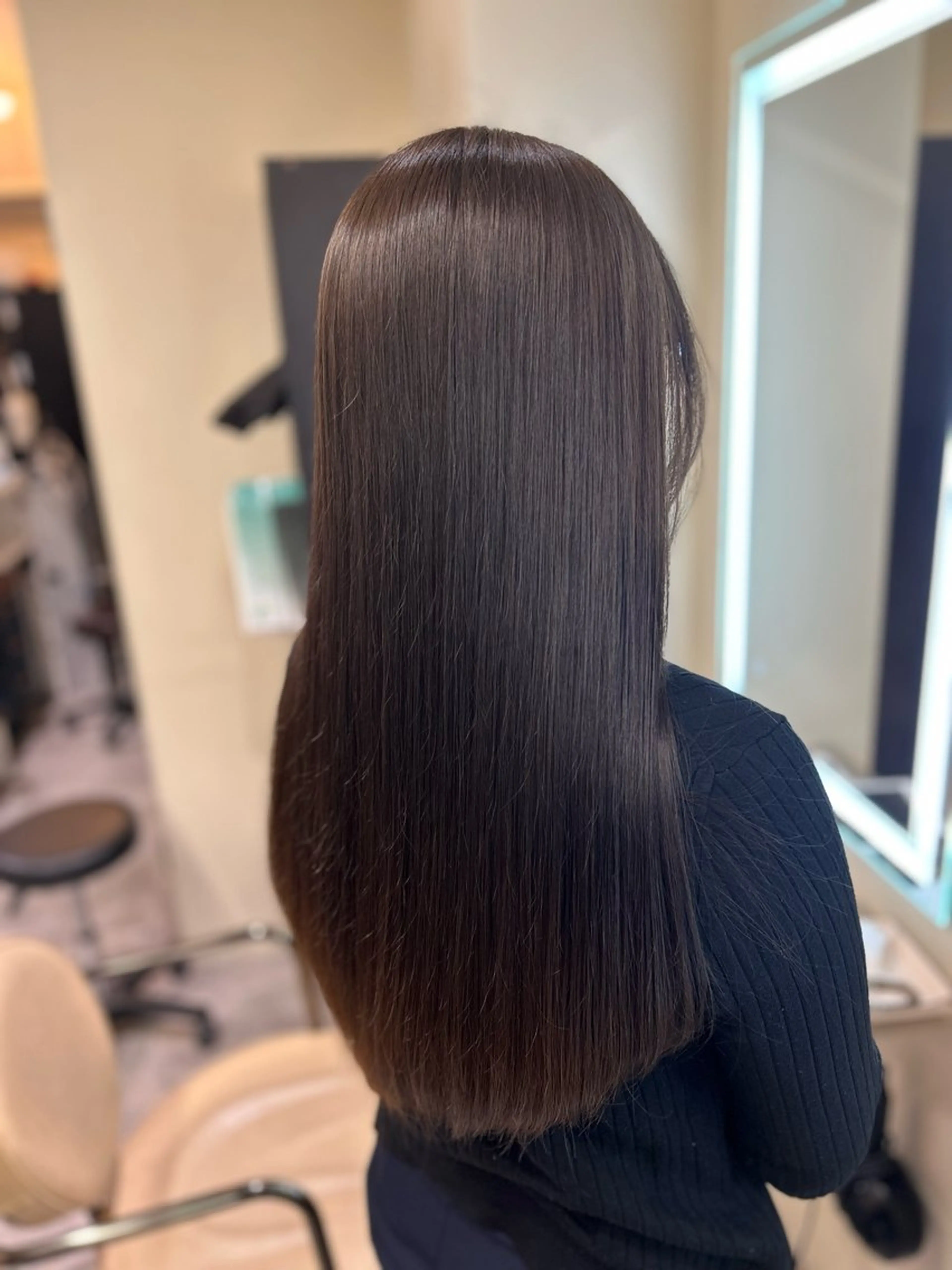 ミディアム カラー ヘアアレンジ トリートメント OPUSダブルカラー ケアブリーチのヘアスタイル