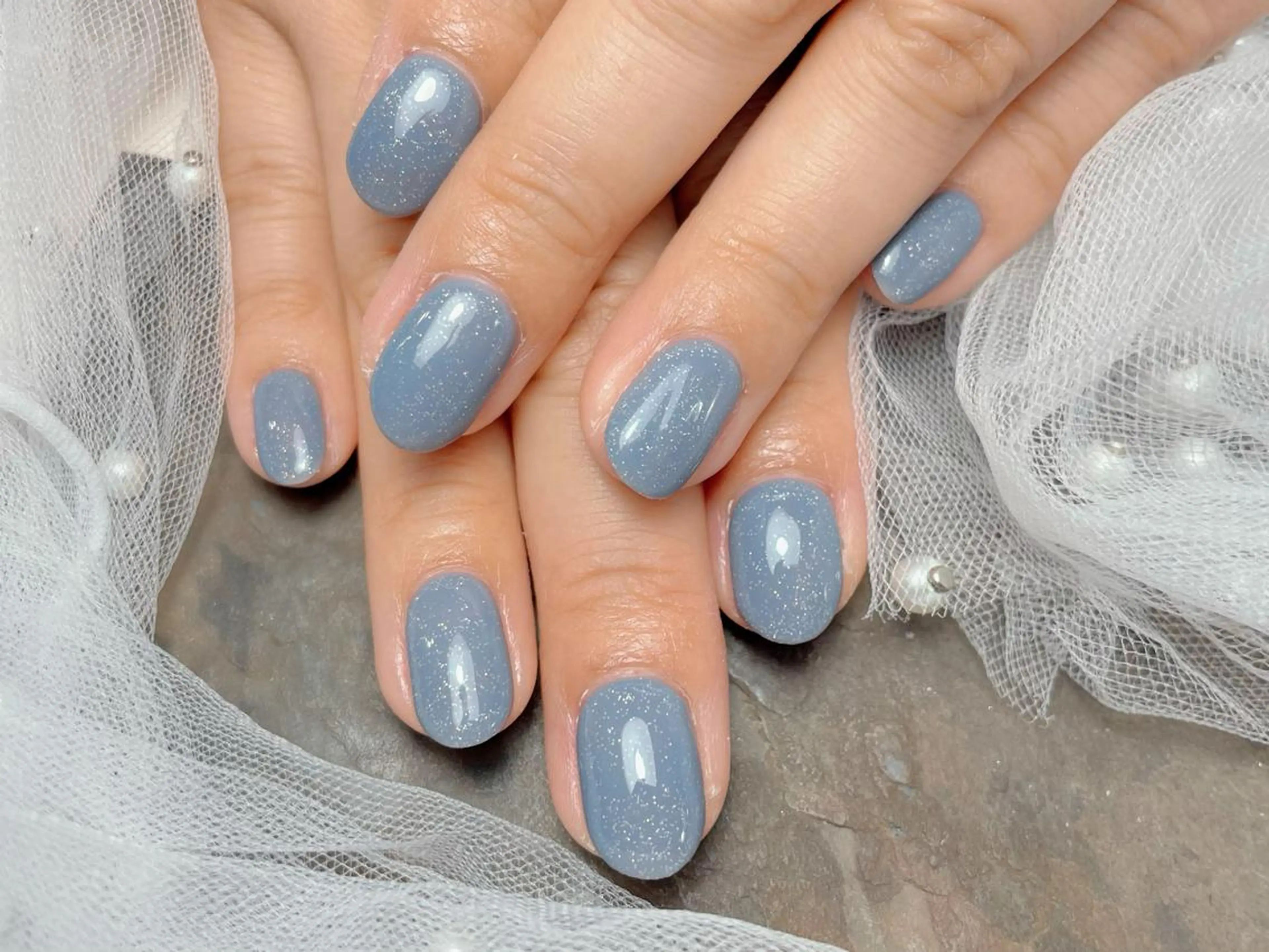 ネイル ハンドネイル マジック ミラーのネイルデザイン