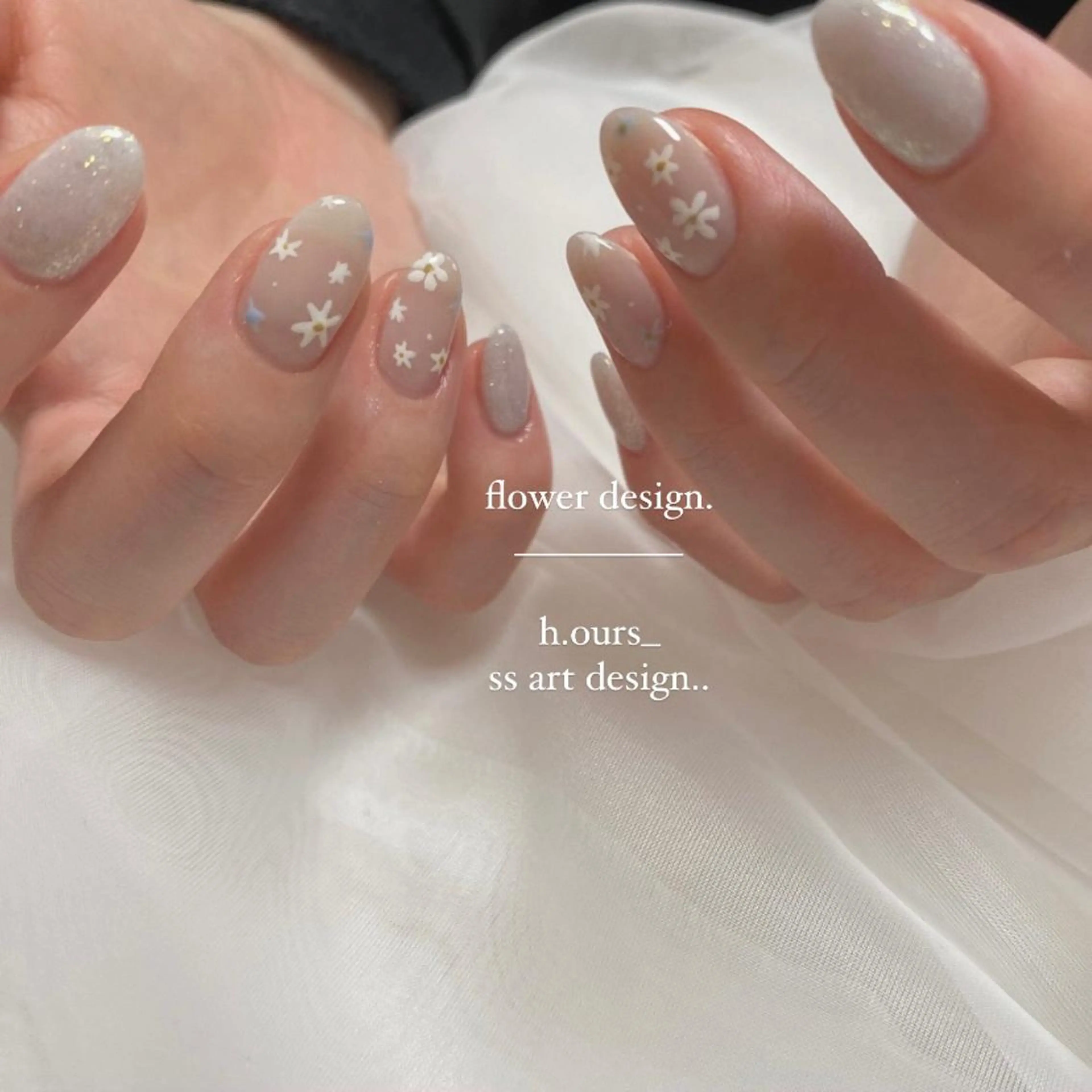 ネイル アートネイル ワンカラーネイル 春ネイル h.ours _のネイルデザイン