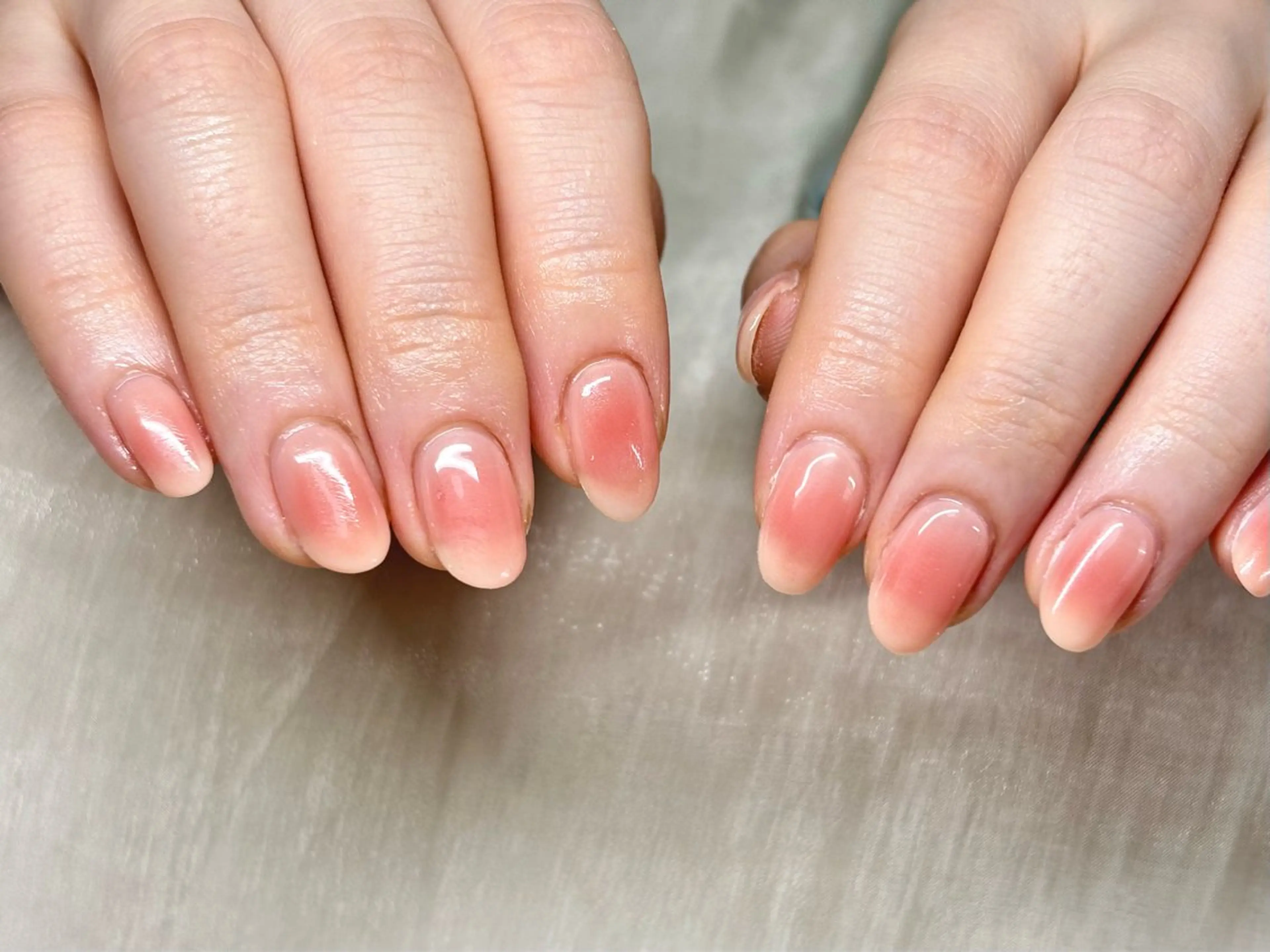 ネイル チークネイル ジェルネイル ハンドネイル ETE LUNA NAILのネイルデザイン