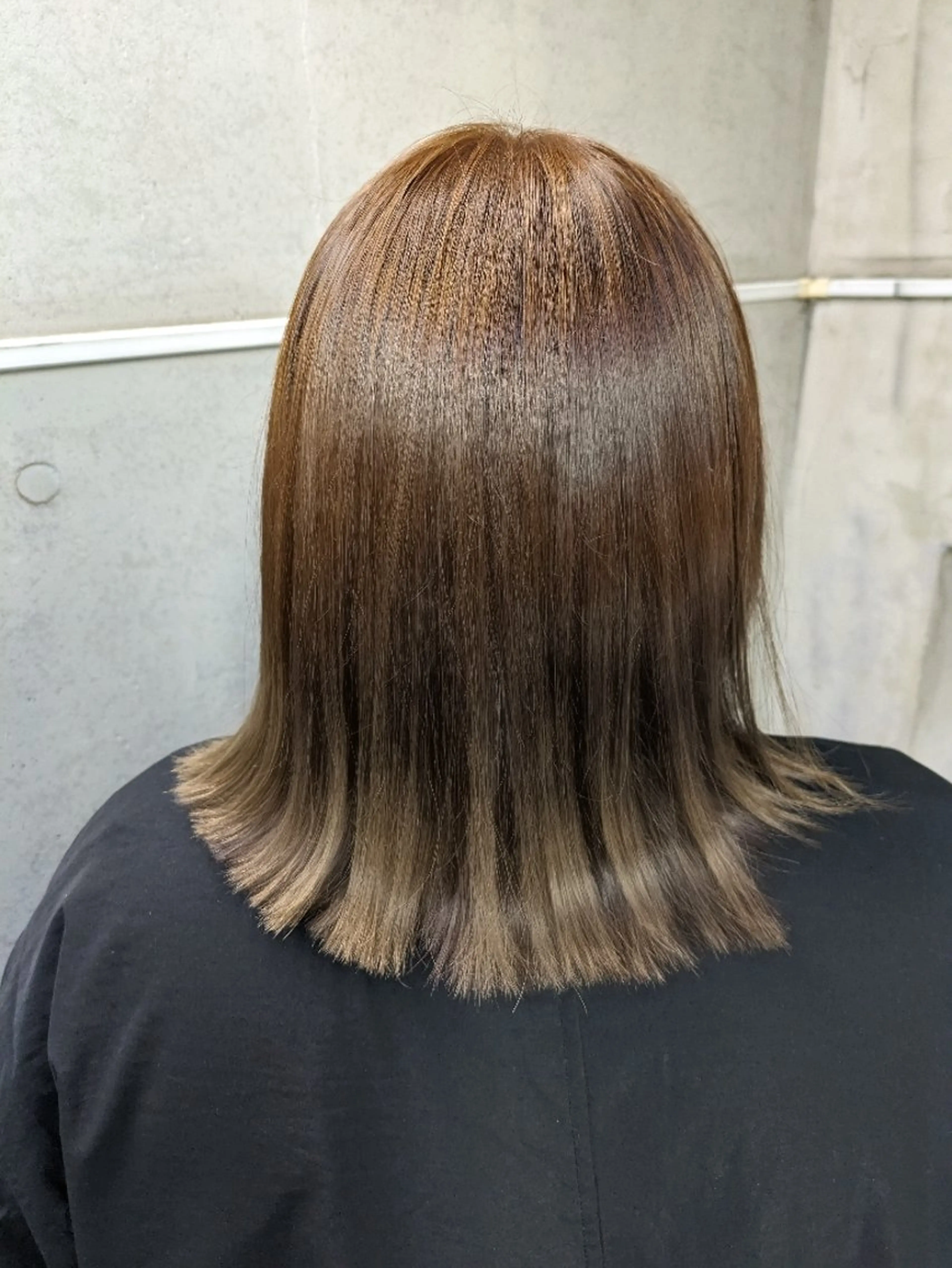 カラー ミディアム ベージュカラー ブリーチ ブラウンカラー ハイトーンカラー ブリーチなしカラー 髪質改善/韓国メンズ カット&パーマ 猿川のヘアスタイル