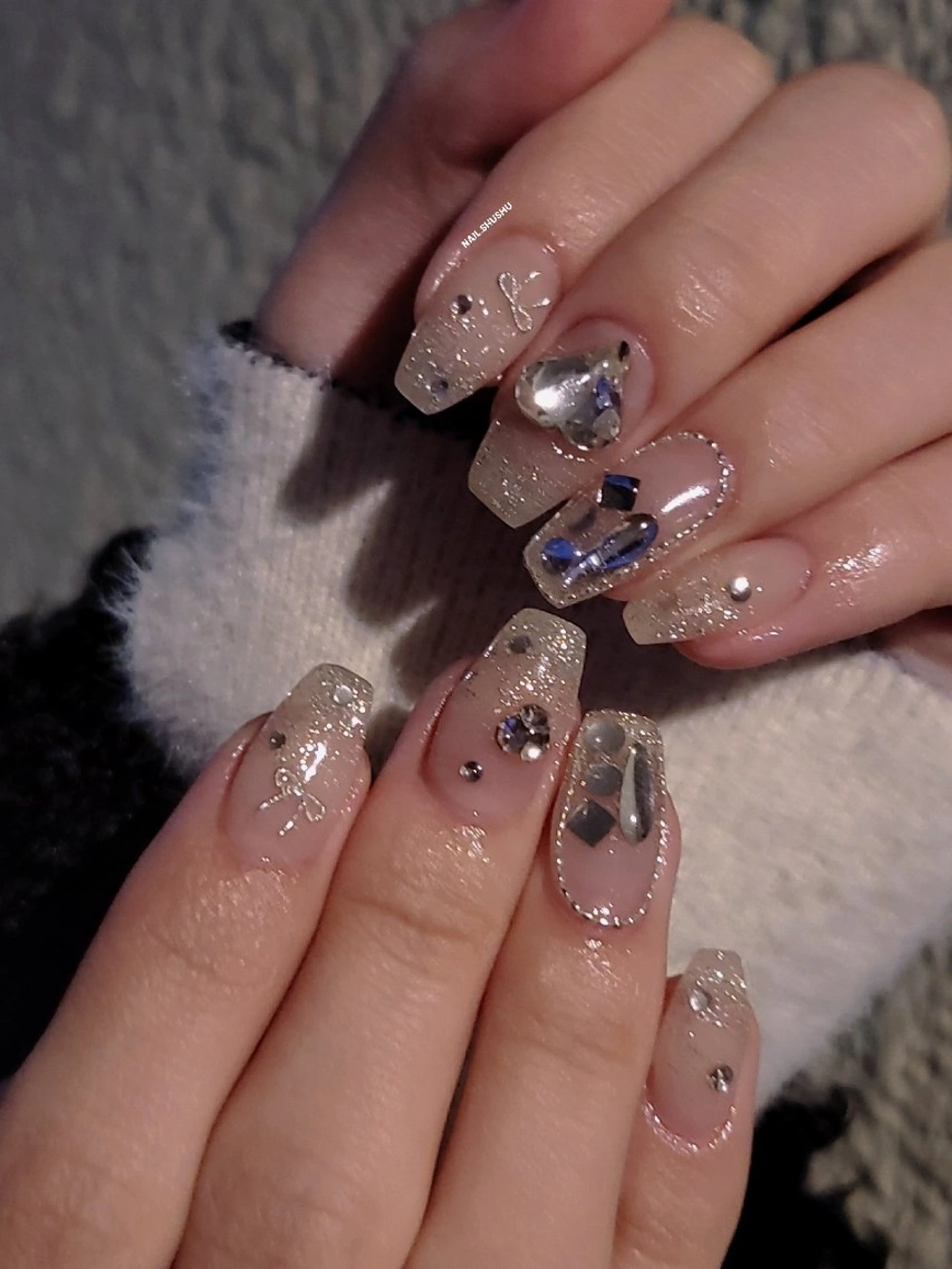 ネイル 3dパーツ/流行り 👧shushu❤️のネイルデザイン