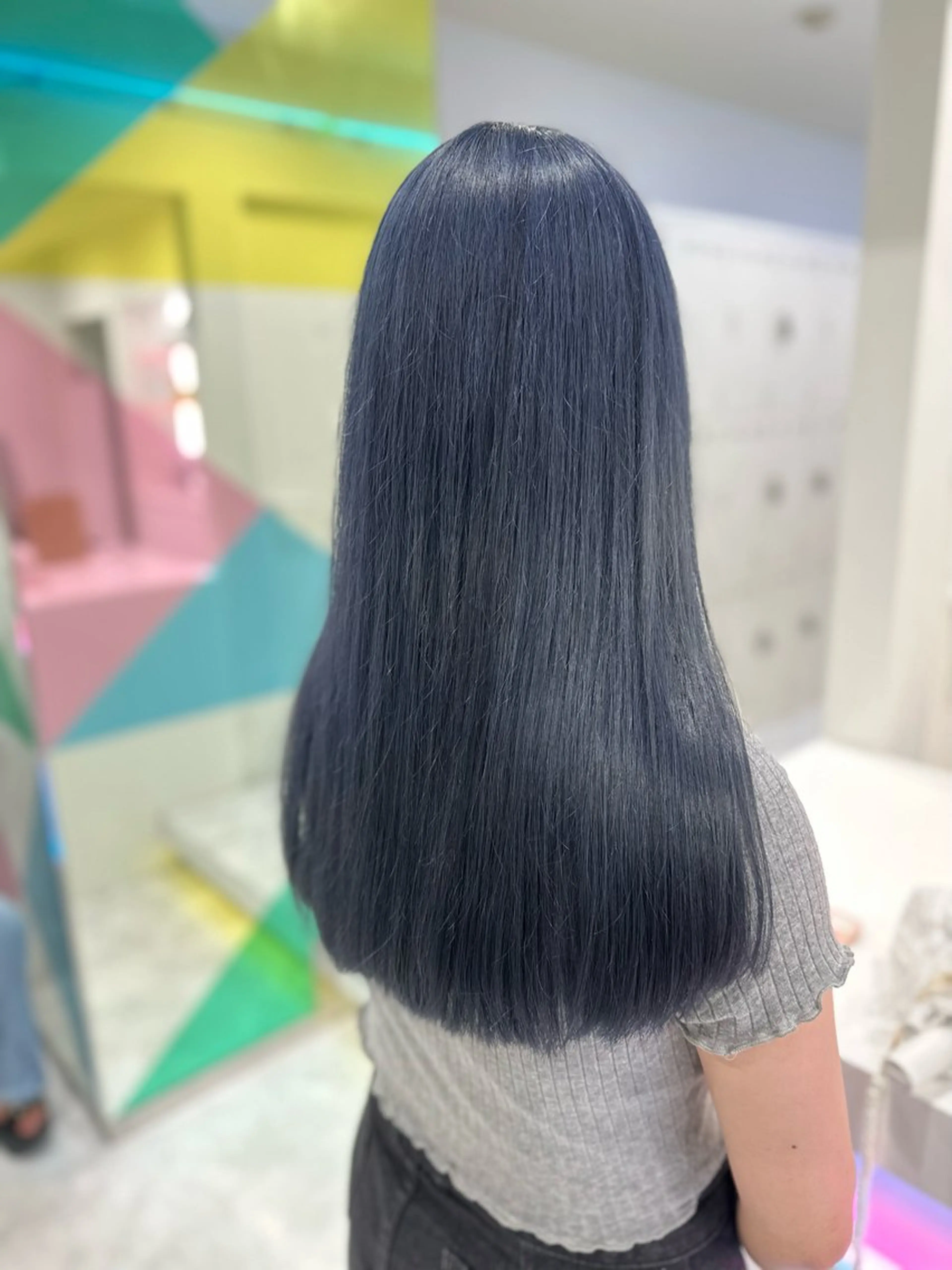 ロング カラー ベージュカラー ♡ダブルカラー特化♡ miyuのヘアスタイル