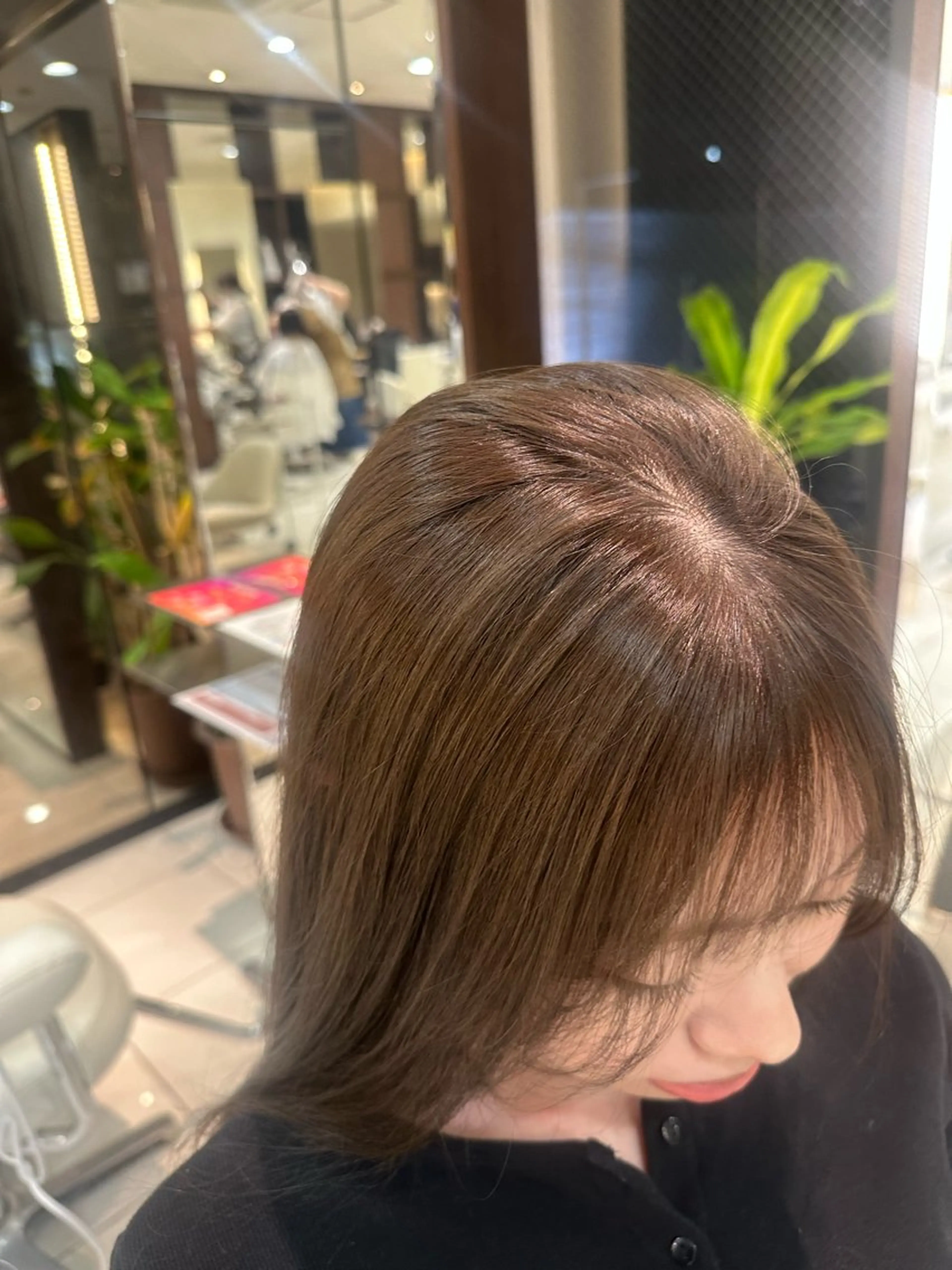 カラー ヘアカラー トリートメント ボブ/レイヤー/ 透明感/Hazukiのヘアスタイル