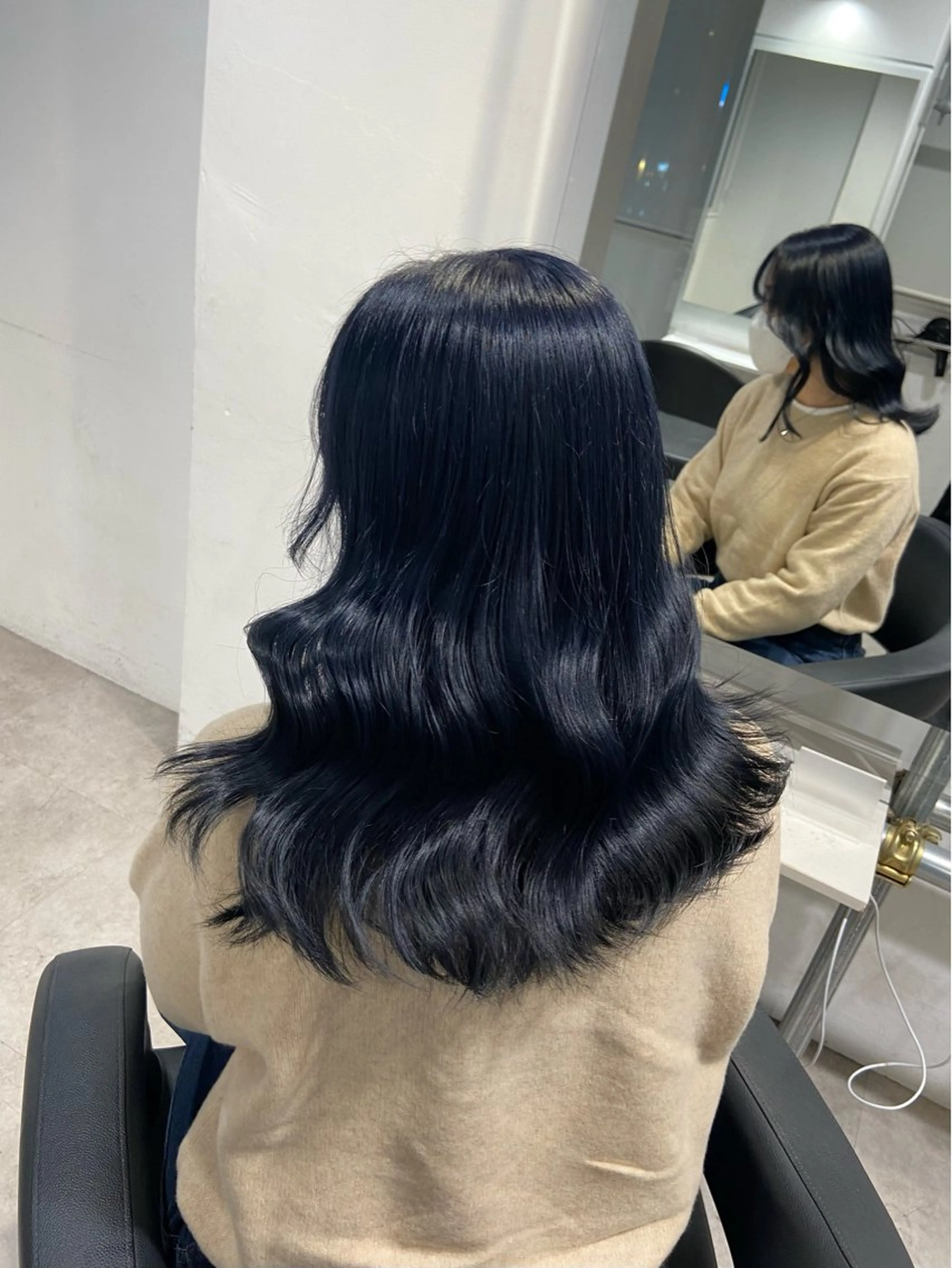 ロング カラー ヘアアレンジ トレンドモテカラー 🩷色落ちまで可愛くのヘアスタイル