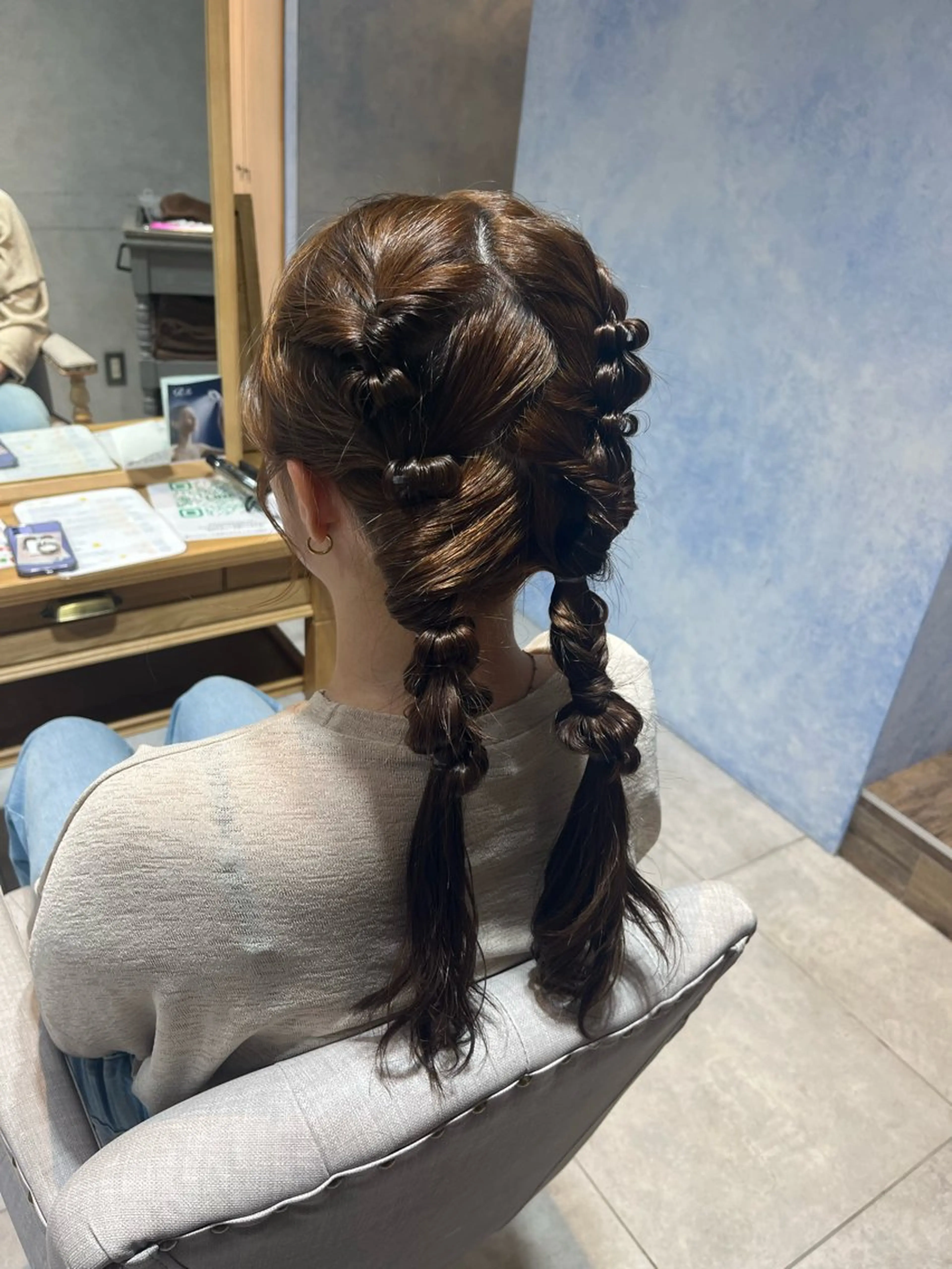 セミロング ヘアセット 酒井 彩希のヘアスタイル