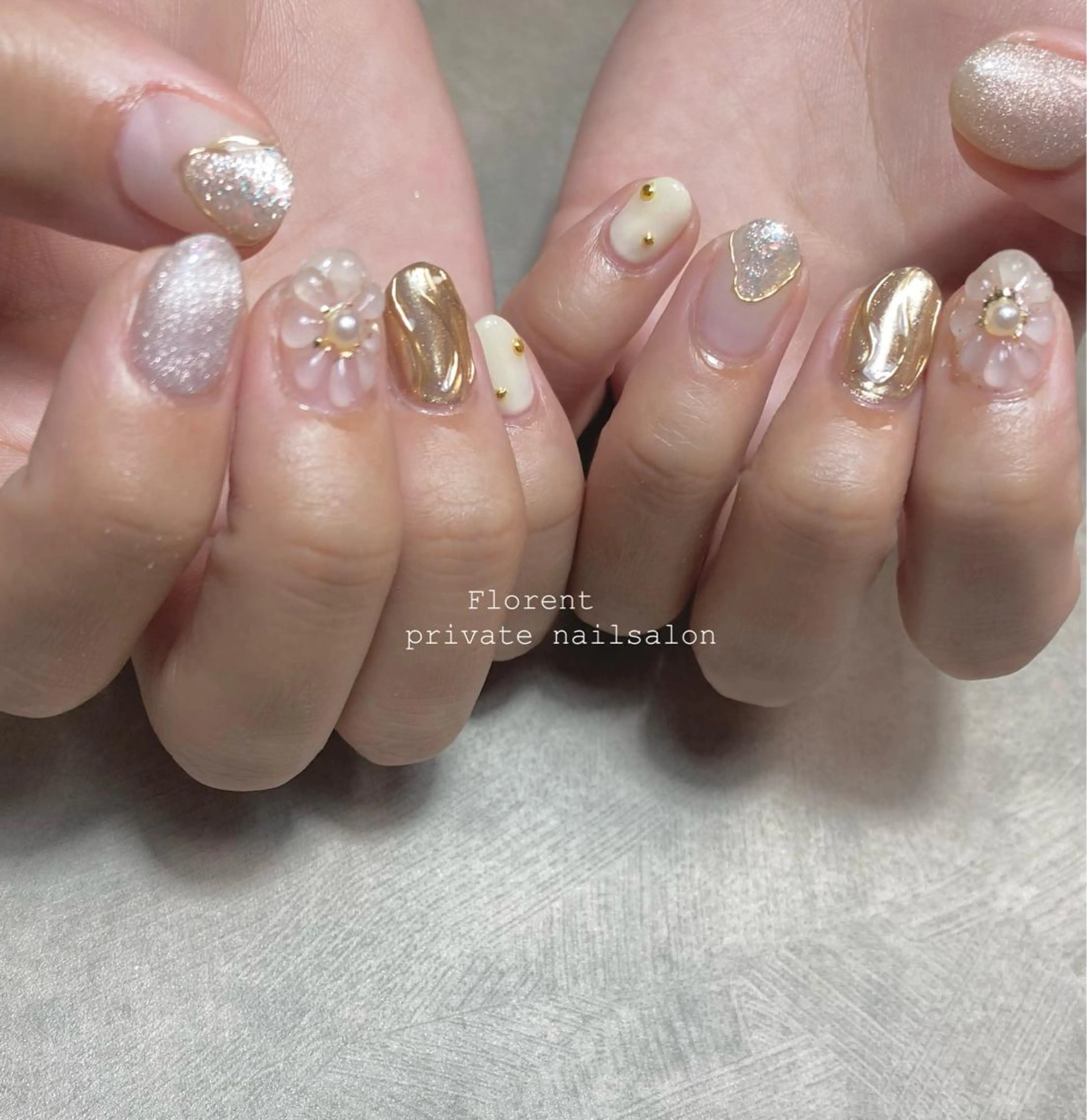 ネイル ハンドネイル florent nailのネイルデザイン