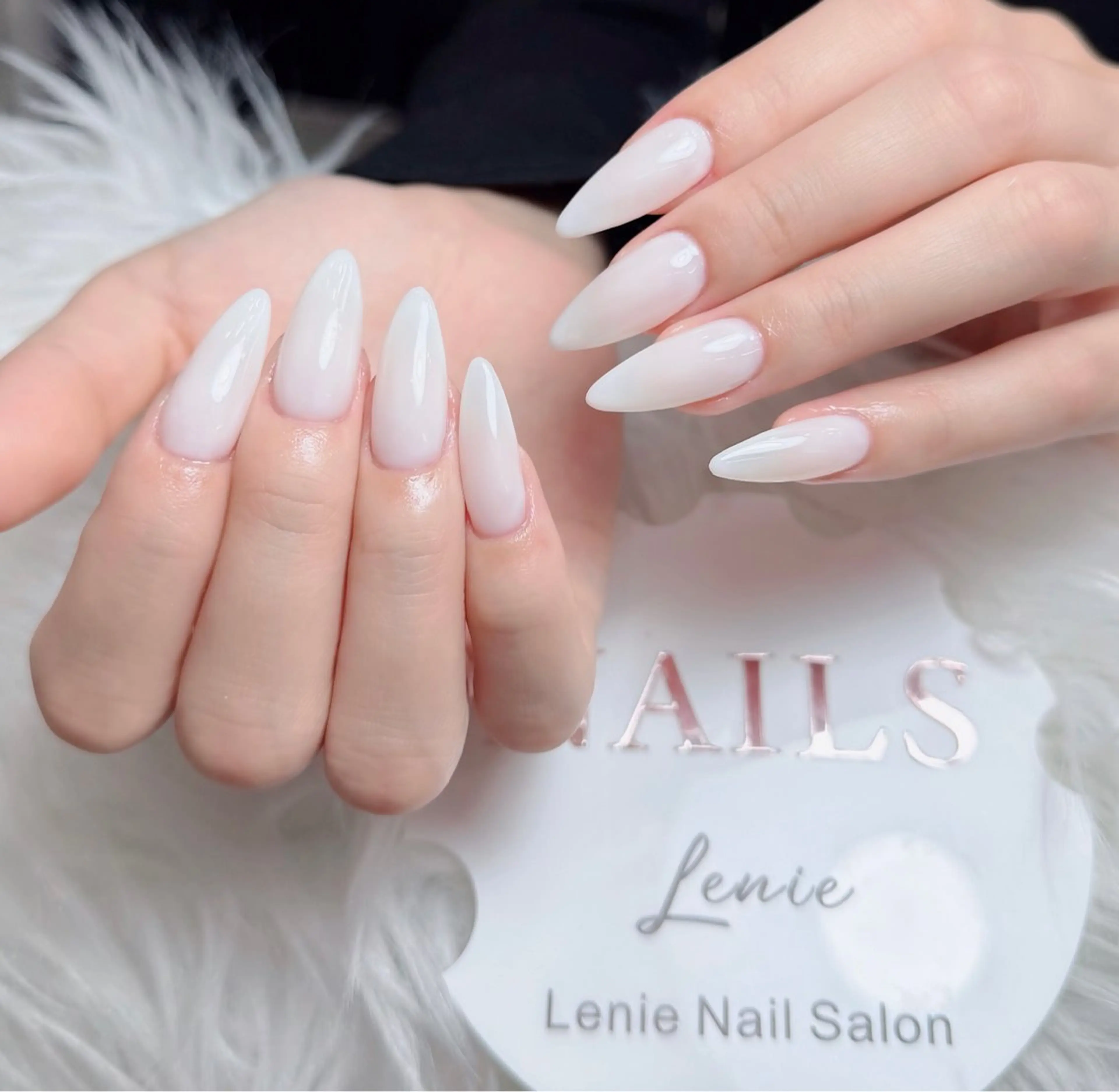 ネイル アートネイル フレンチネイル ジェルネイル 韓国ネイル マグネットネイル ハンドネイル Lenie Nailsのネイルデザイン