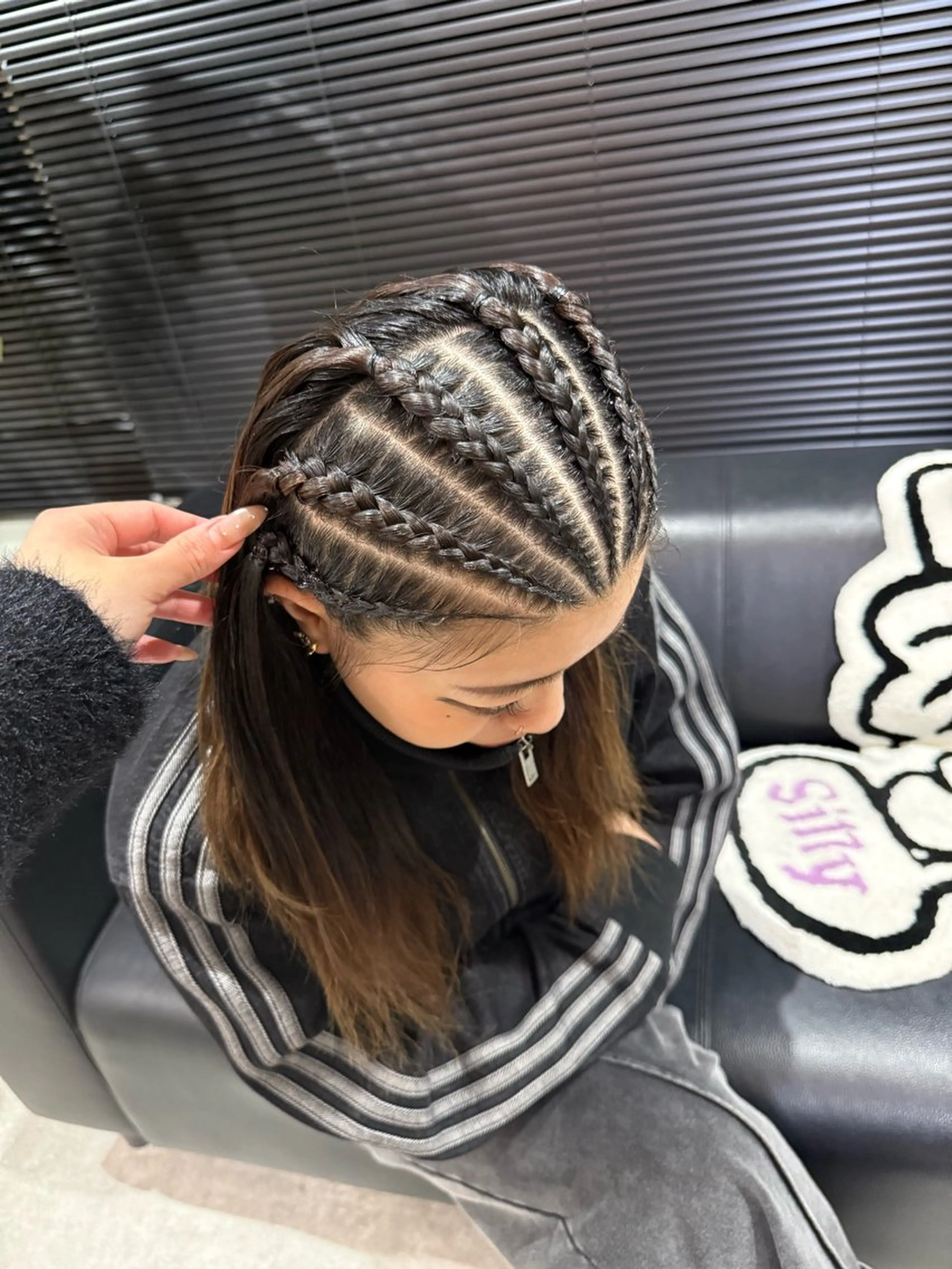 ロング ヘアセット 松下 愛生のヘアスタイル