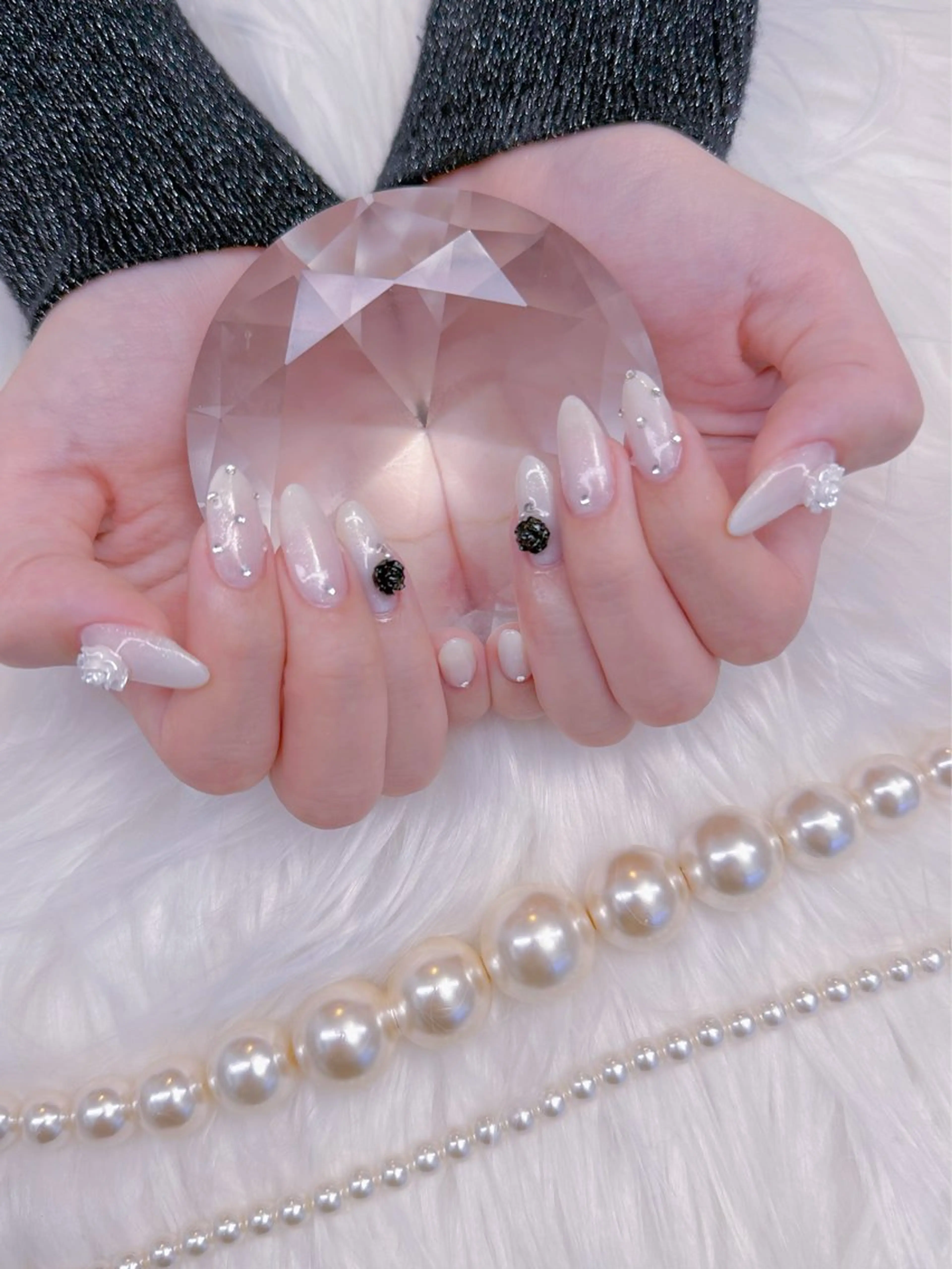 ネイル Romymoon nail帆南☾ ໋のネイルデザイン
