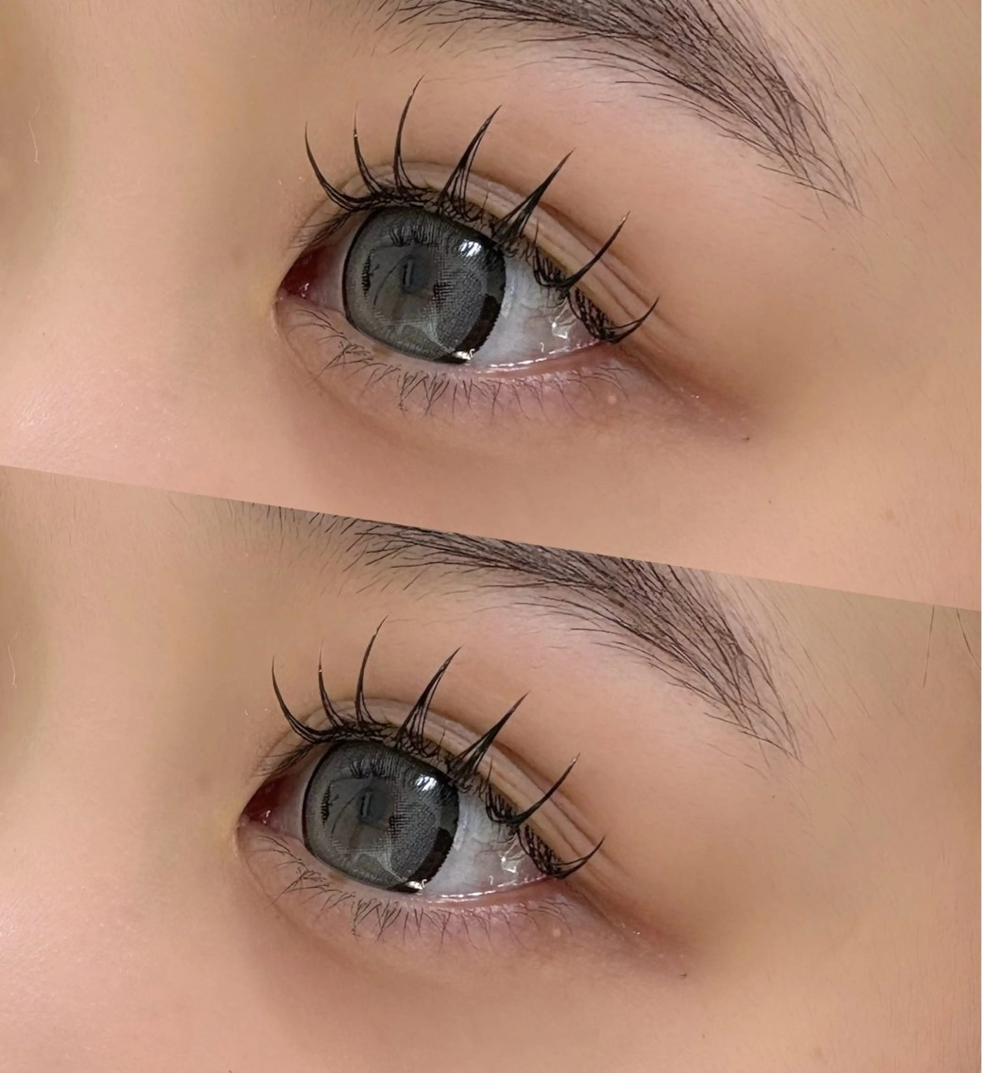 マツエク・マツパ 束感まつ毛 フラットラッシュ sora🦋 持ち抜群マツエクのマツエク・マツパデザイン