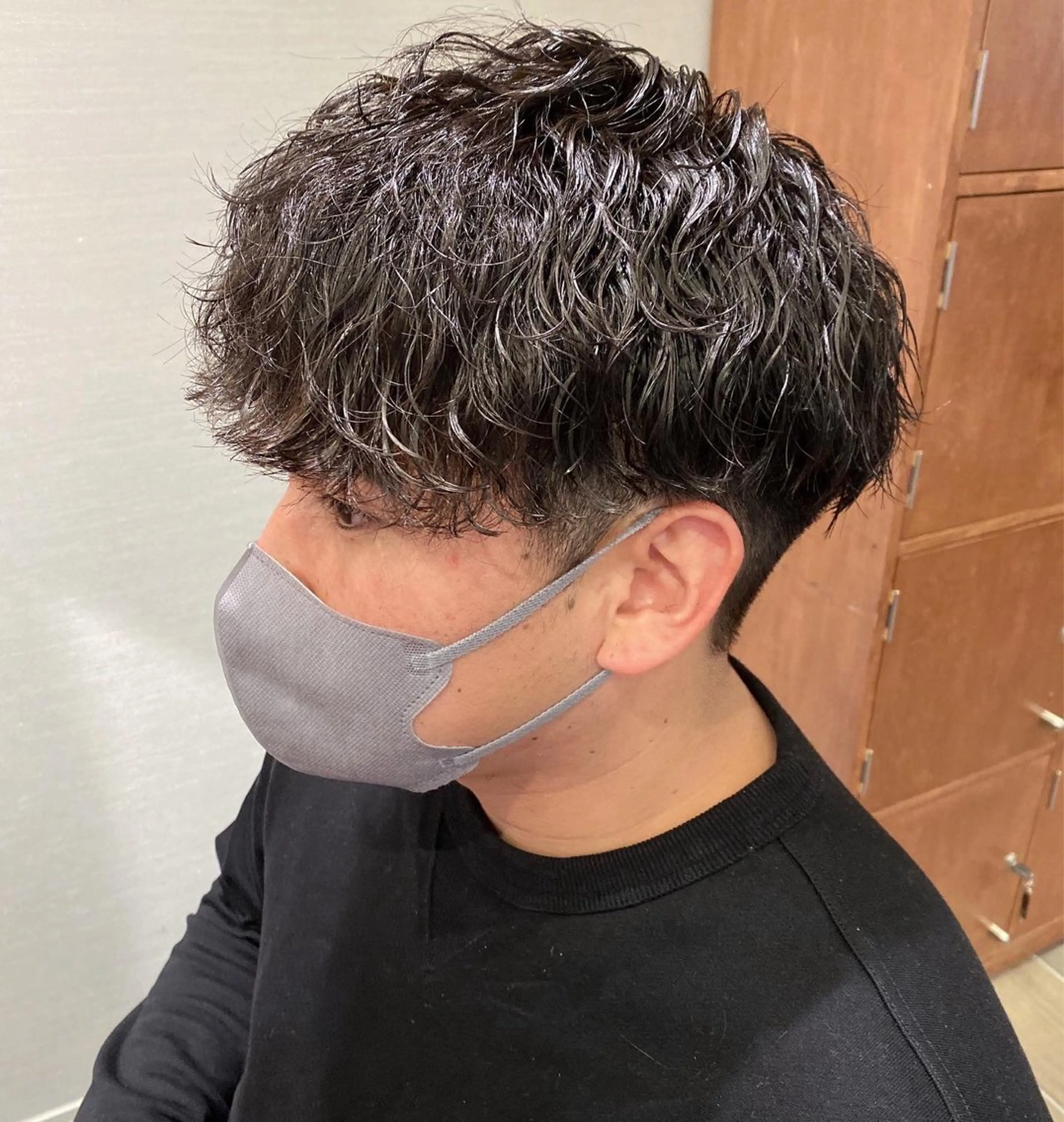 メンズ メンズパーマ 波巻きパーマ メンズパーマ/鈴木 雅也/メンズカットのヘアスタイル