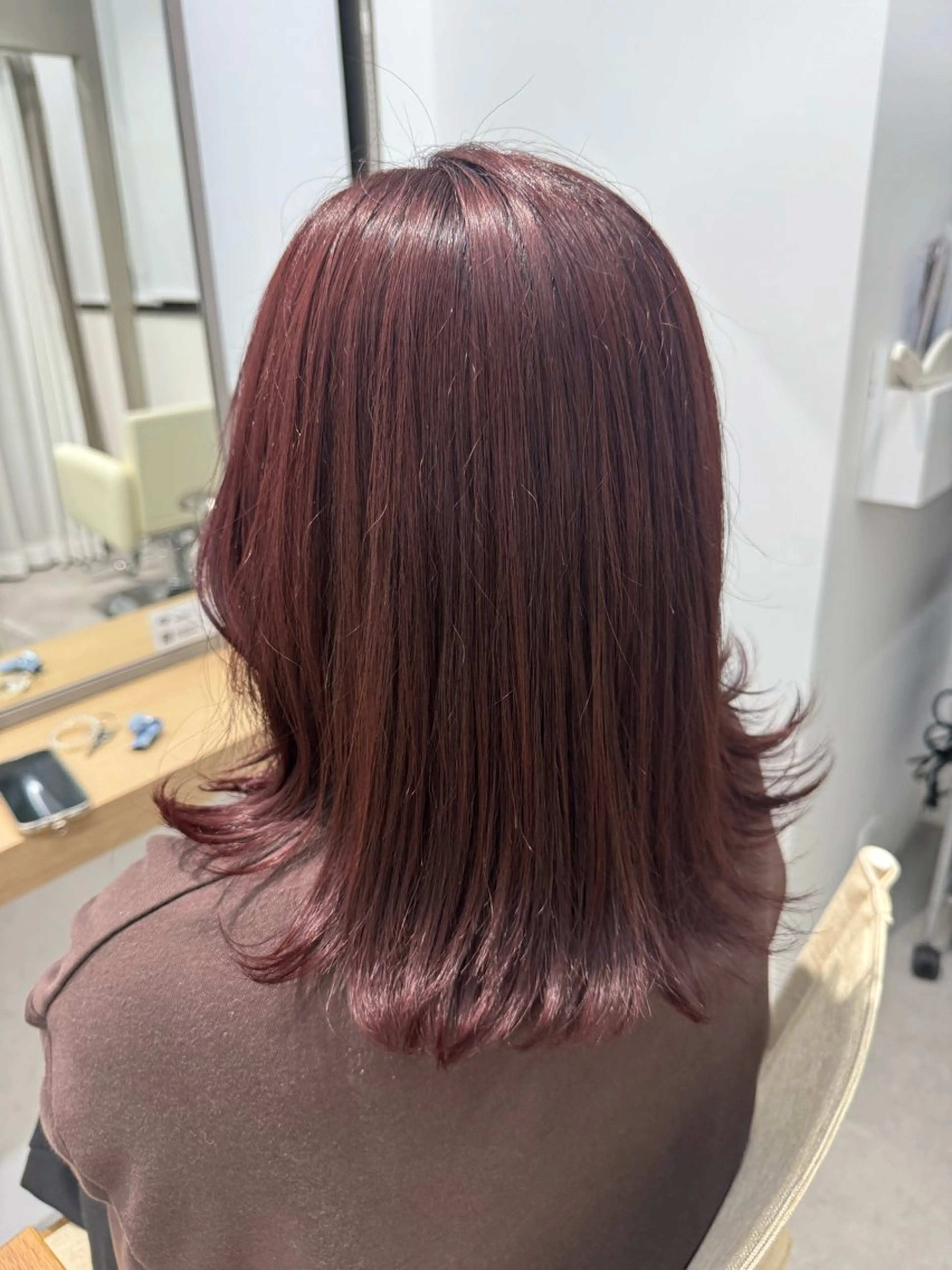 【ご新規様限定】🫧透明感たっぷりケアカラー+2ステップトリートメント🫧の写真