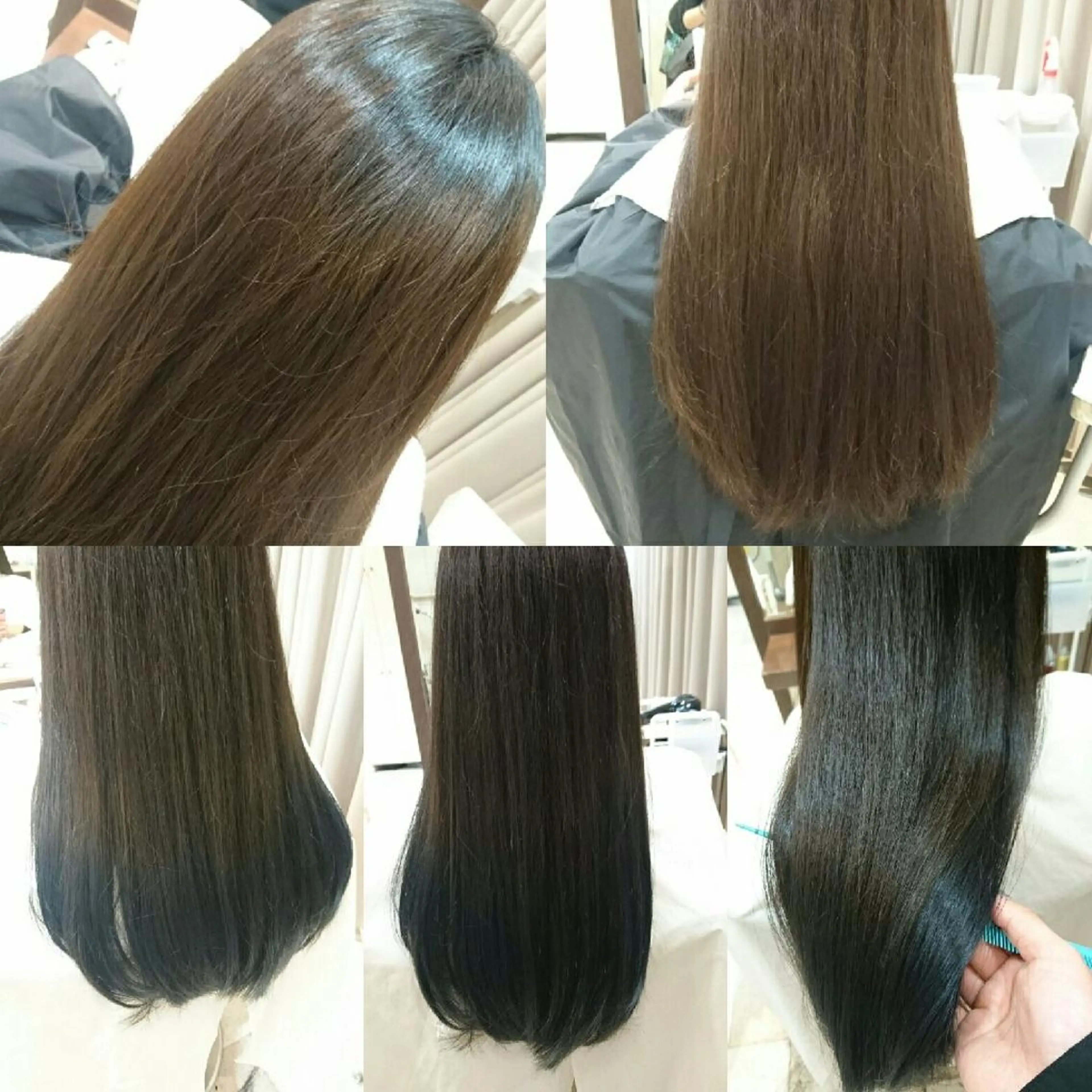 ロング カラー ブリーチ グラデーションカラー タッセルボブ× 美髪・髪質改善のヘアスタイル