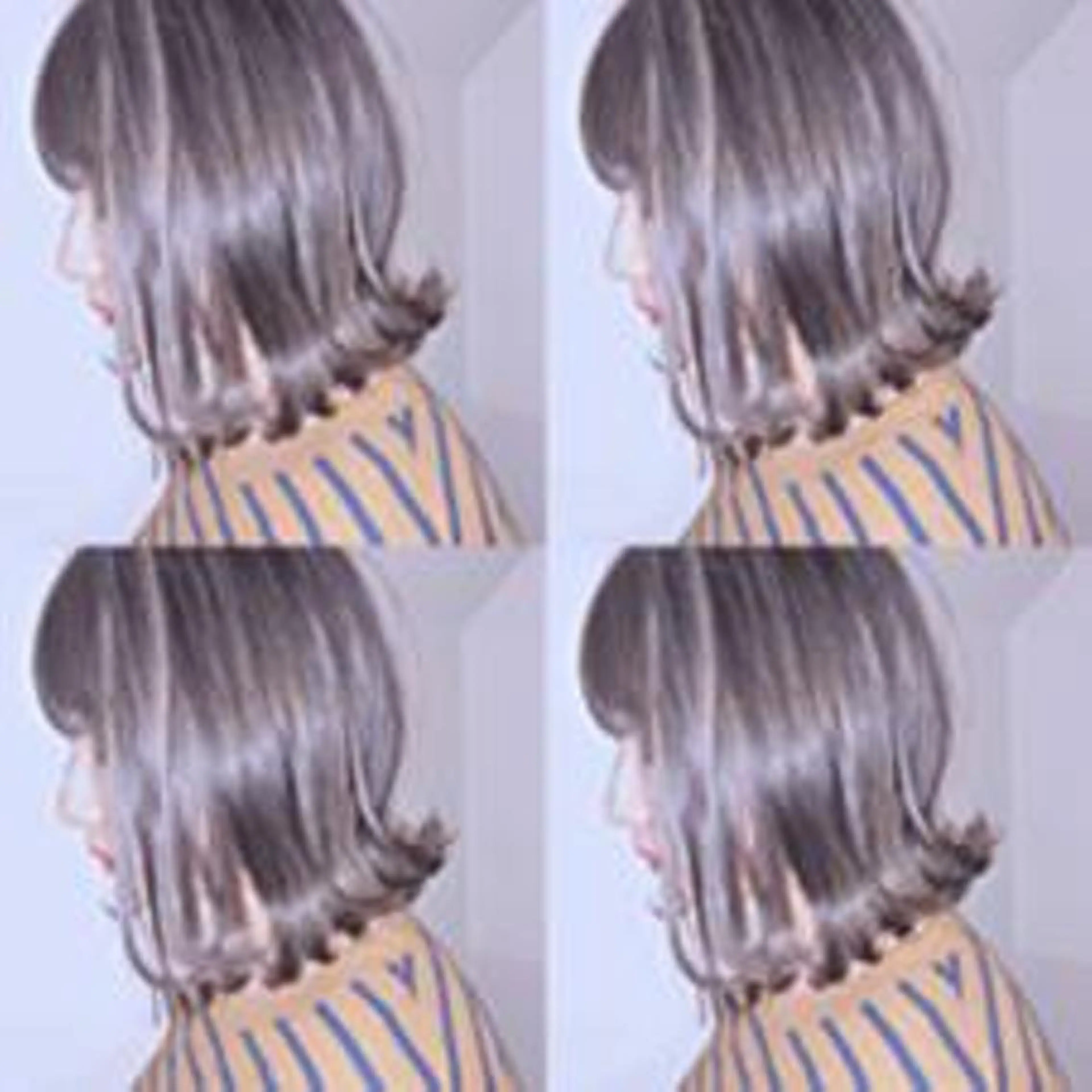 カラー ミディアム Alushe艶髪・ 髪質改善のヘアスタイル