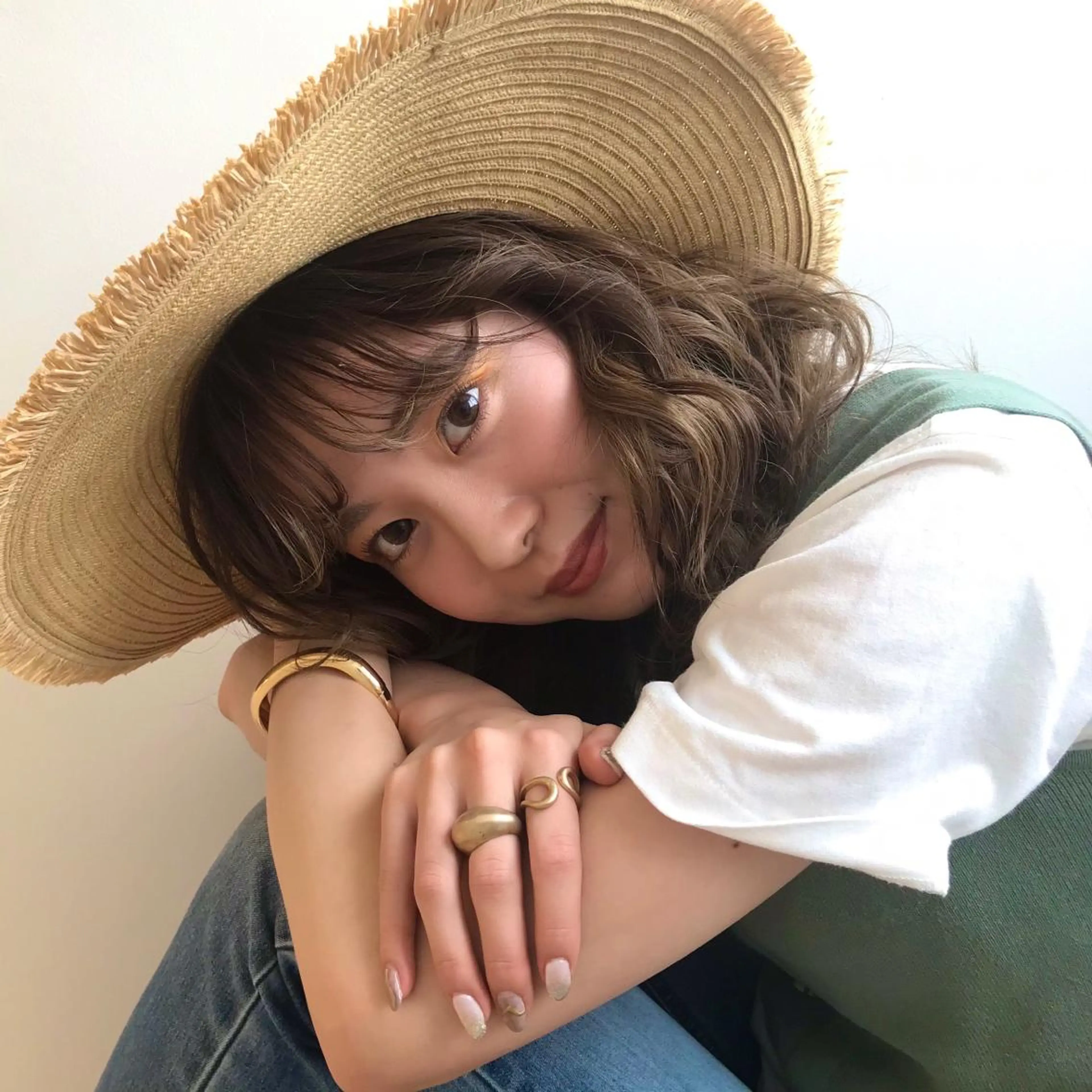 ロング ヘアアレンジ nono/パーマ /顔まわりカット🐈のヘアスタイル