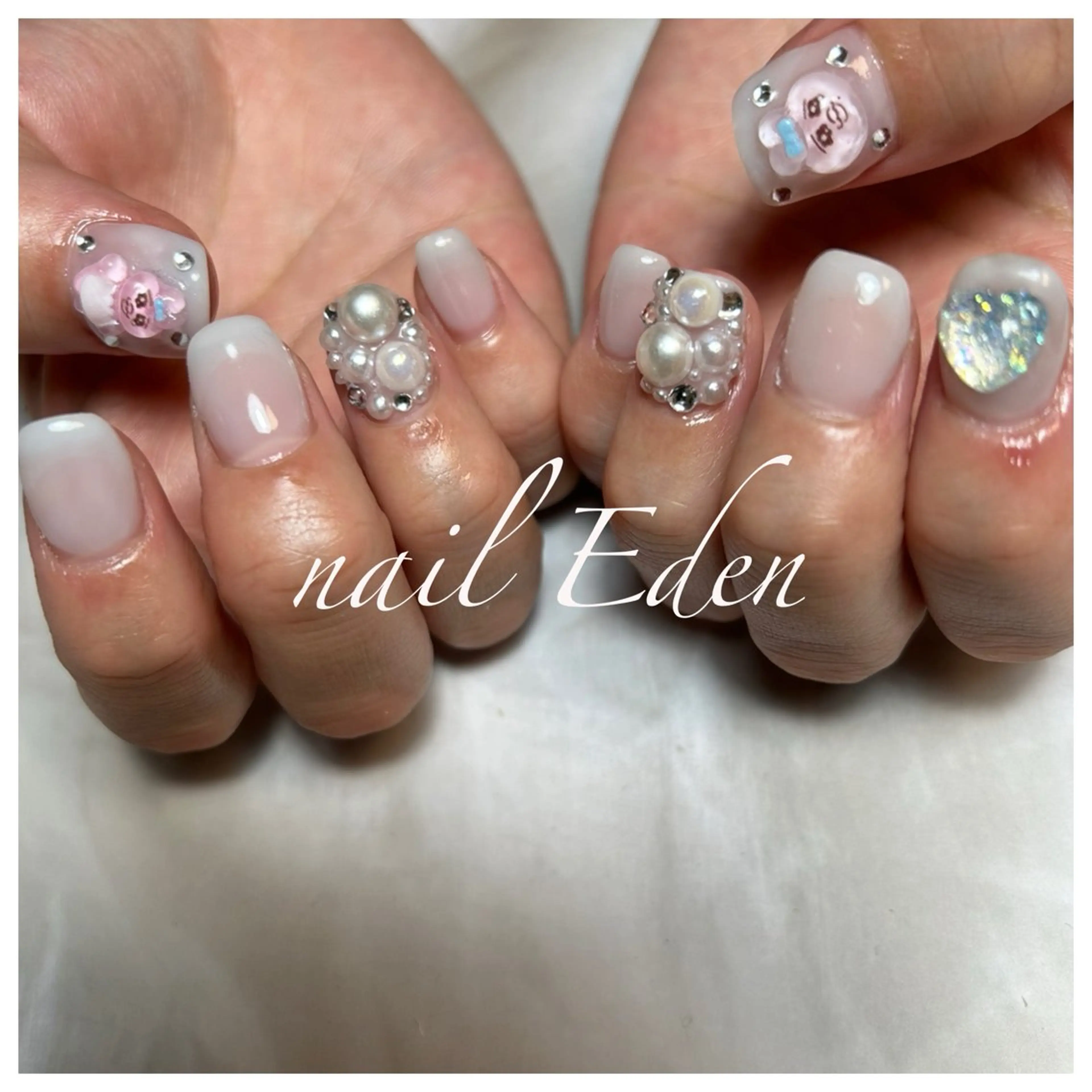 ネイル 持ち込み Eden ♾️のネイルデザイン