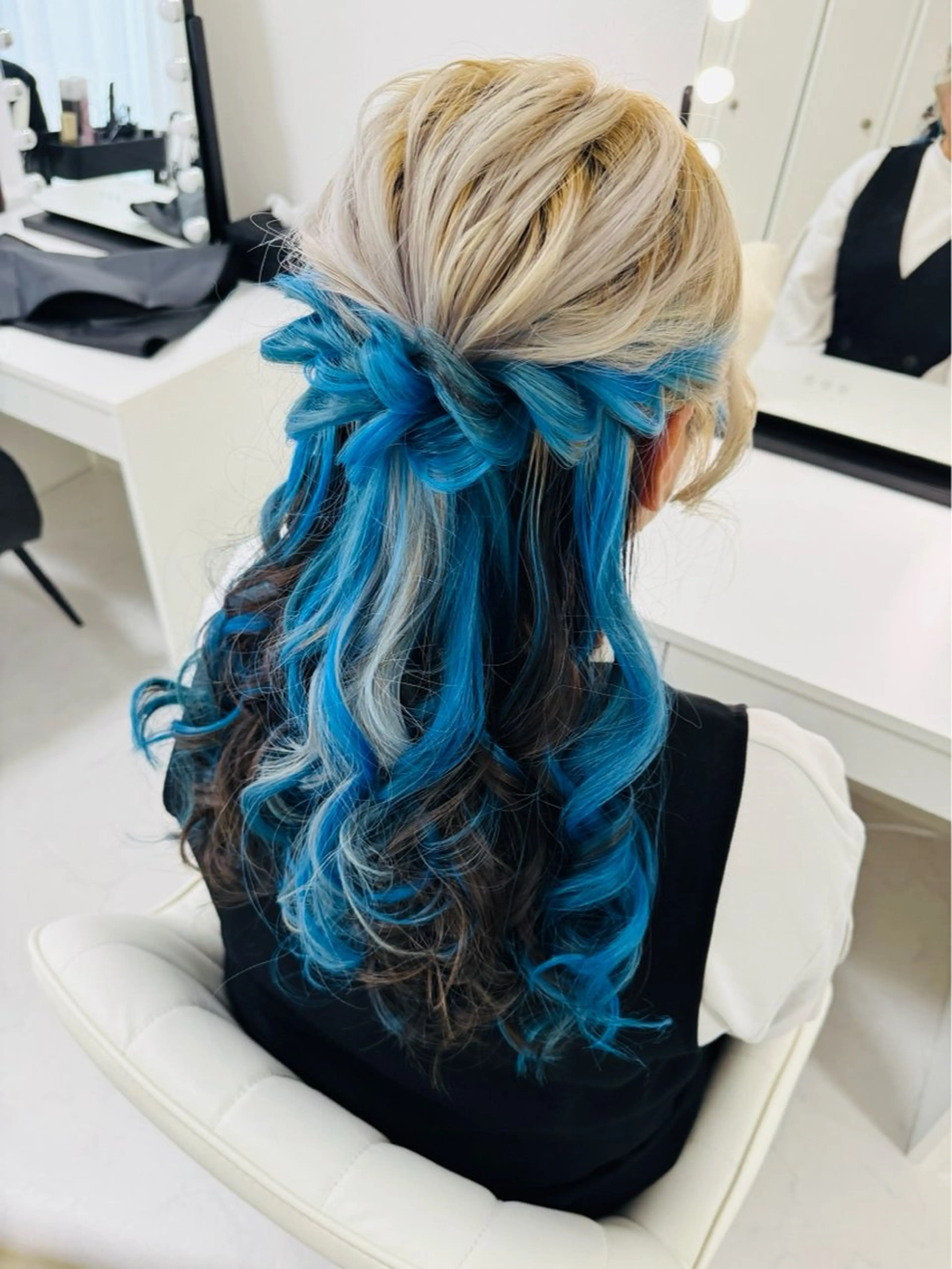 ロング ヘアセット Reity🖤立木 あやかのヘアスタイル