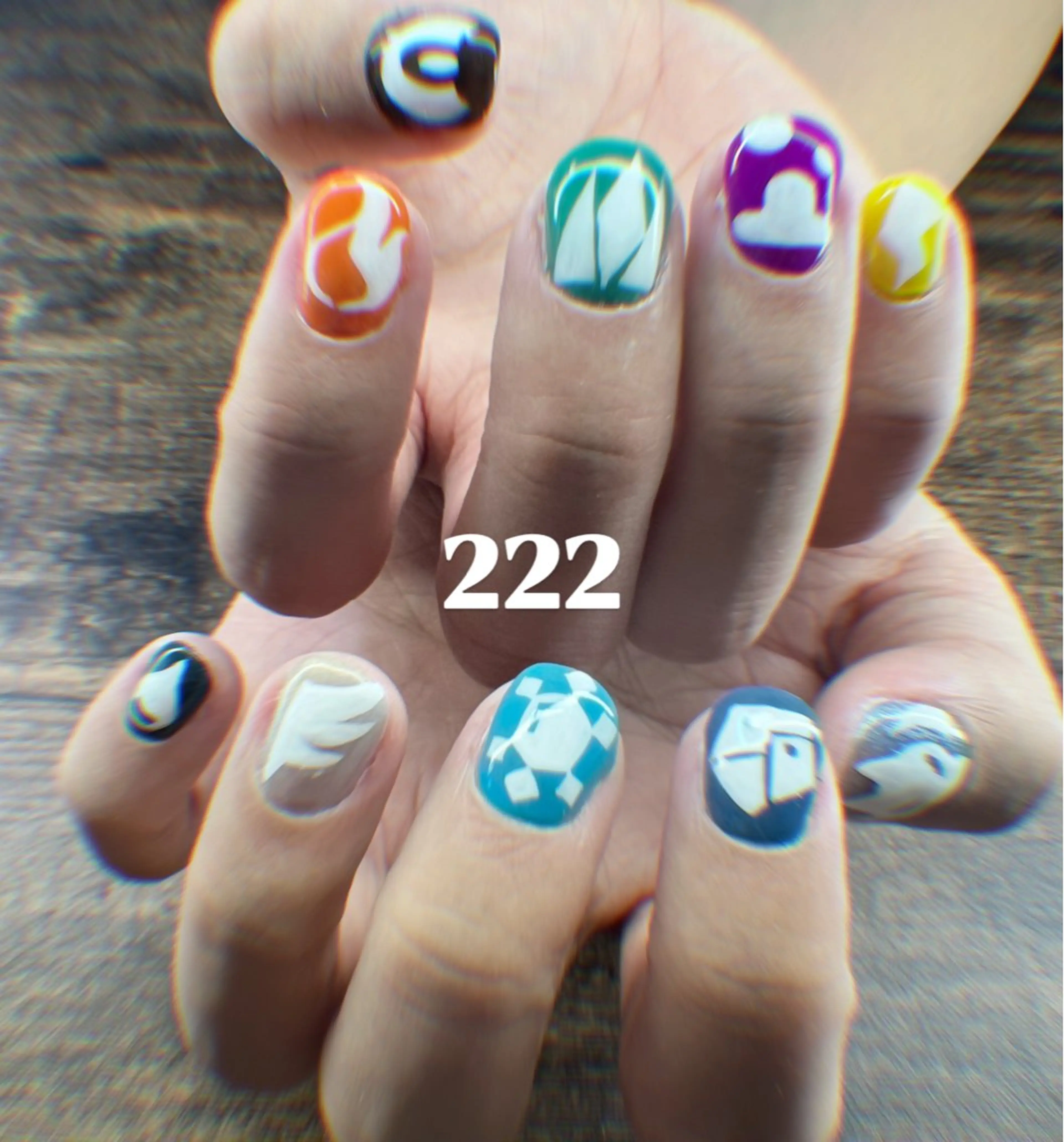メンズ ネイル メンズネイル 222Nail [稲田さやか]のネイルデザイン