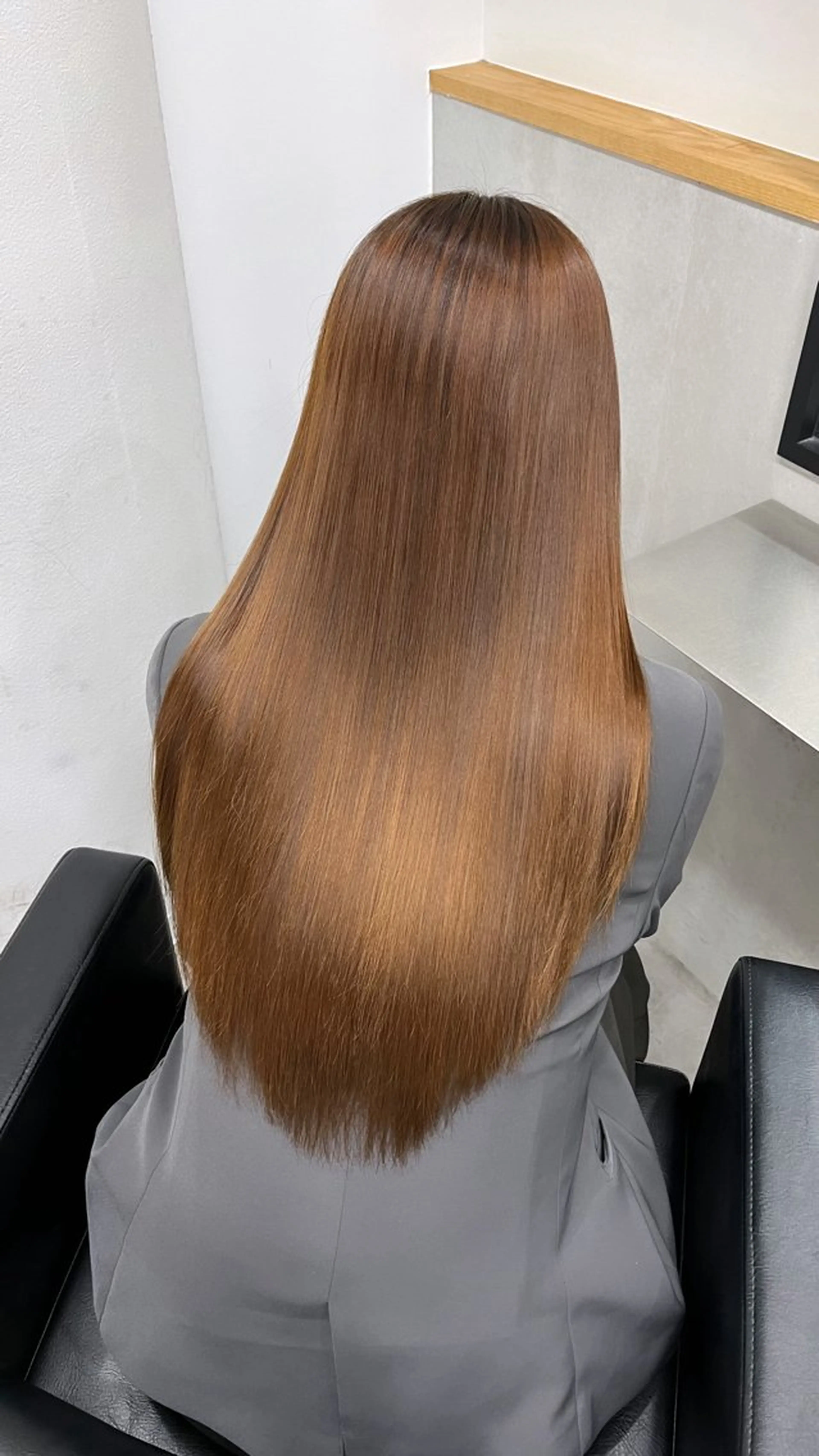 ロング 縮毛矯正 新宿/ボブ/レイヤー 縮毛矯正/SACHIのヘアスタイル