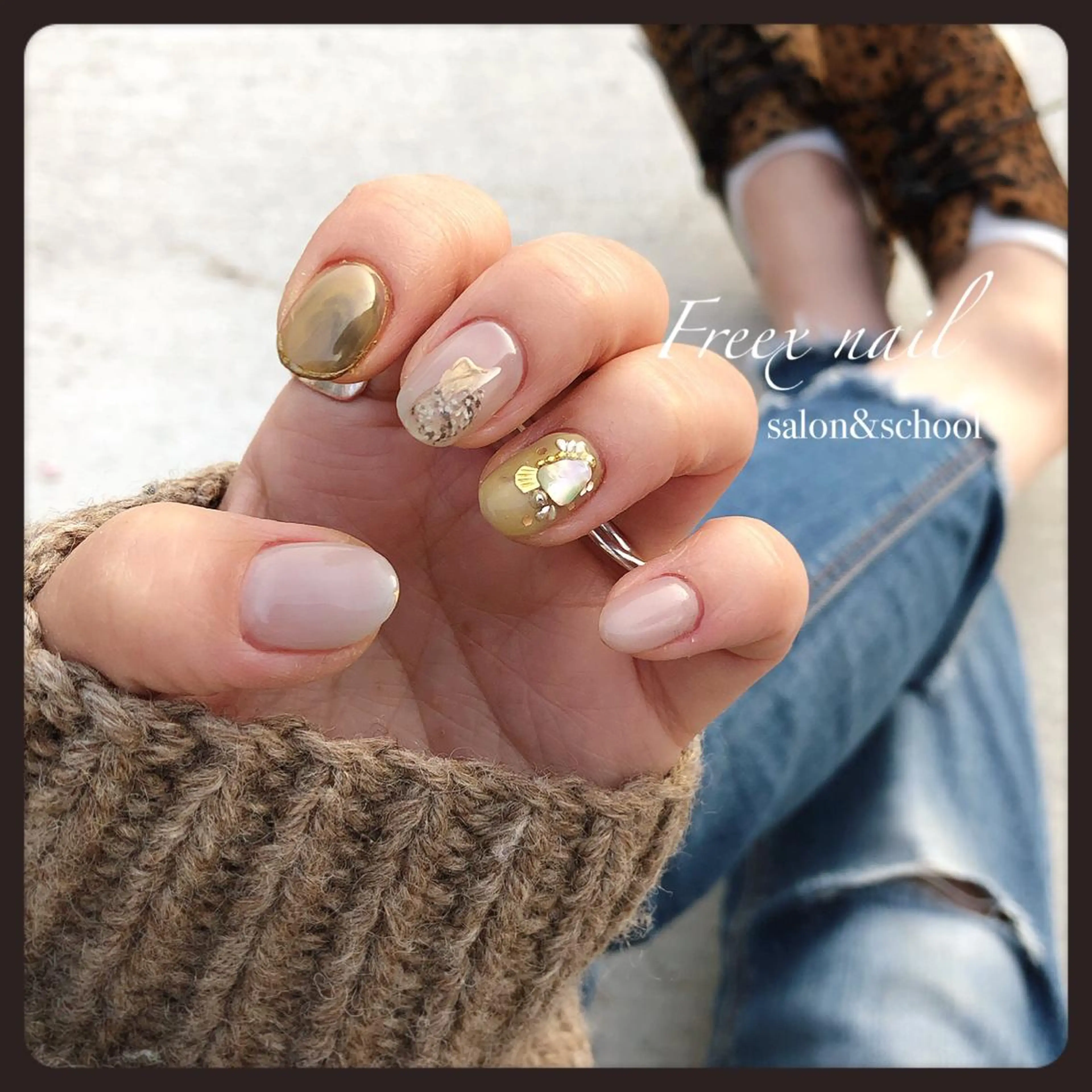 ネイル ニュアンスネイル freex nail /ニュアンス/個性派のネイルデザイン