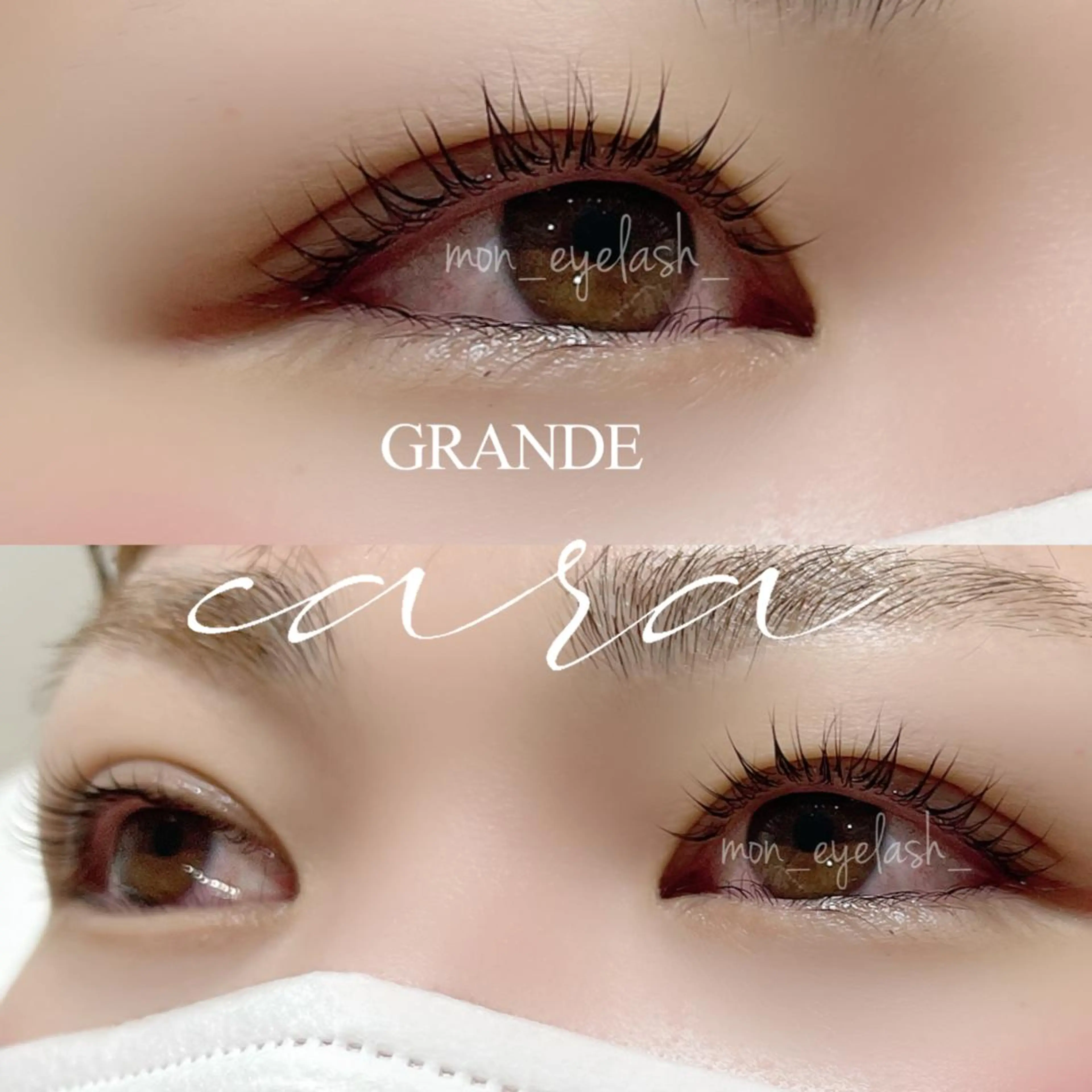 マツエク・マツパ アイブロウ マツパ GRANDEcara 栄　Miki🍀のマツエク・マツパデザイン