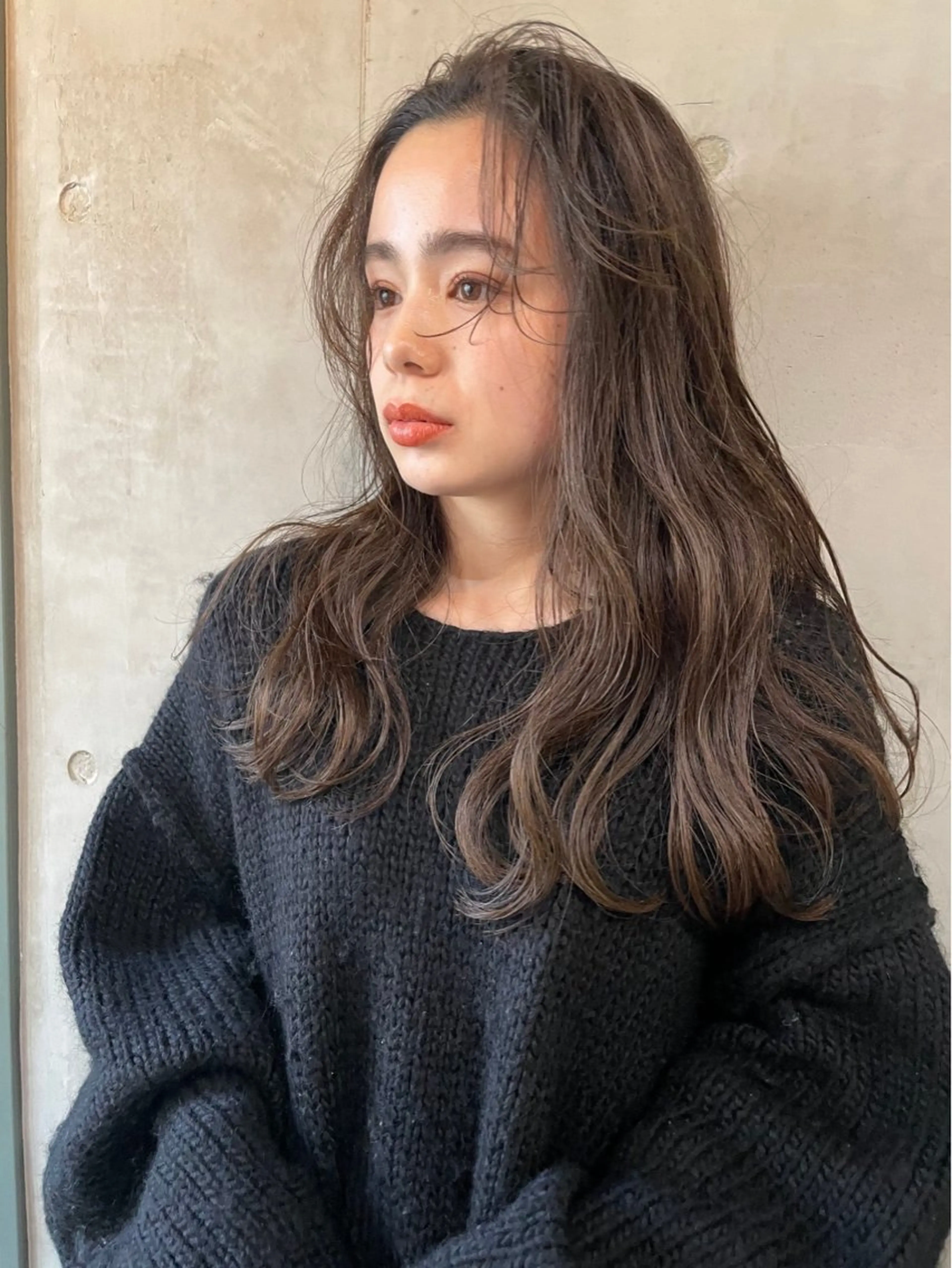 ロング カラー ブラウンカラー レイヤーカット カット カットモデル募集中 ／HARUKA🎀のヘアスタイル